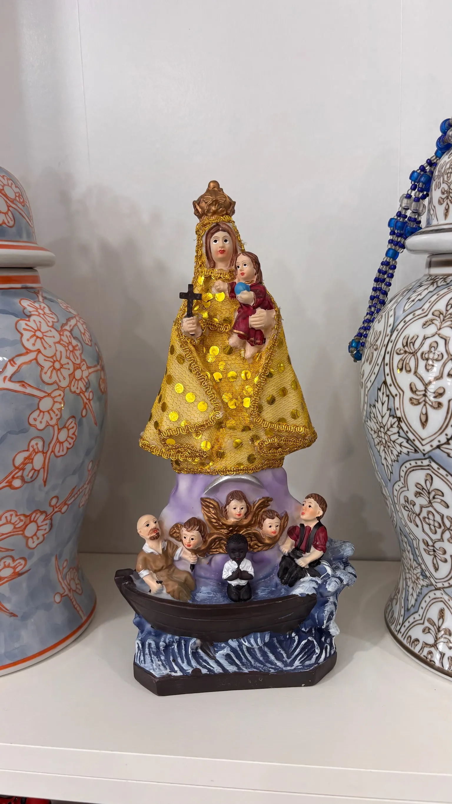 Producto Bella Bruja: FIGURA CARIDAD DEL COBRE 30CM