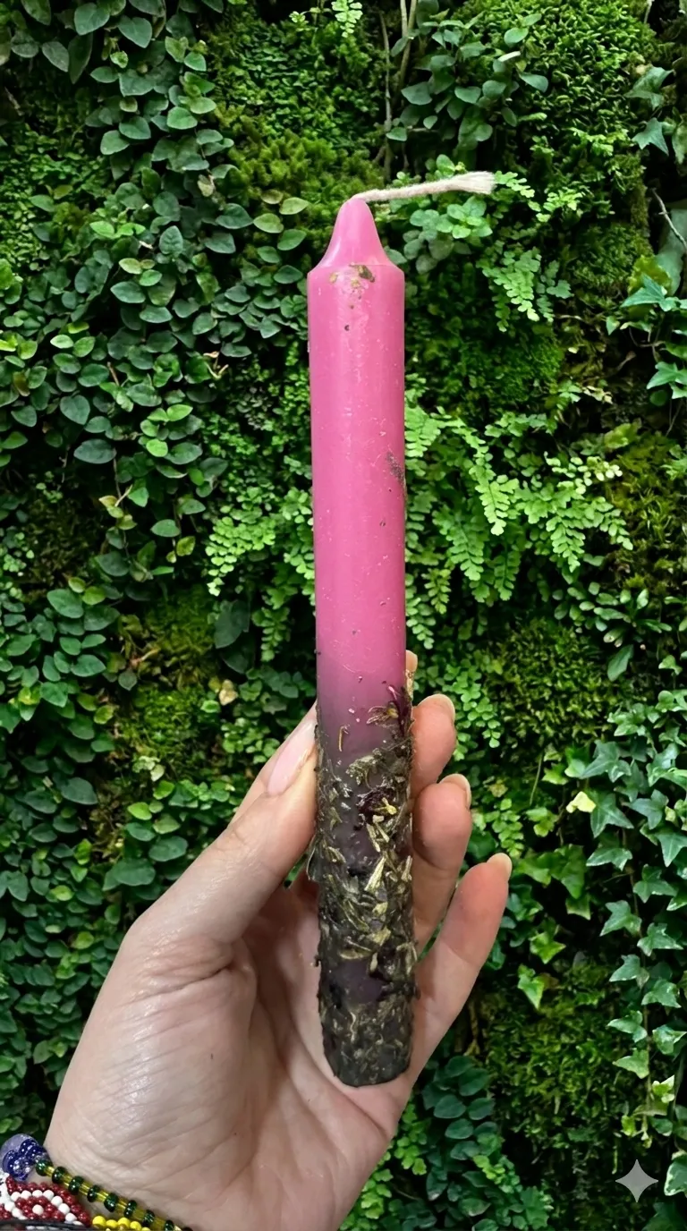 Producto Bella Bruja: VELA CONSAGRADA LIMPIA PAREJA