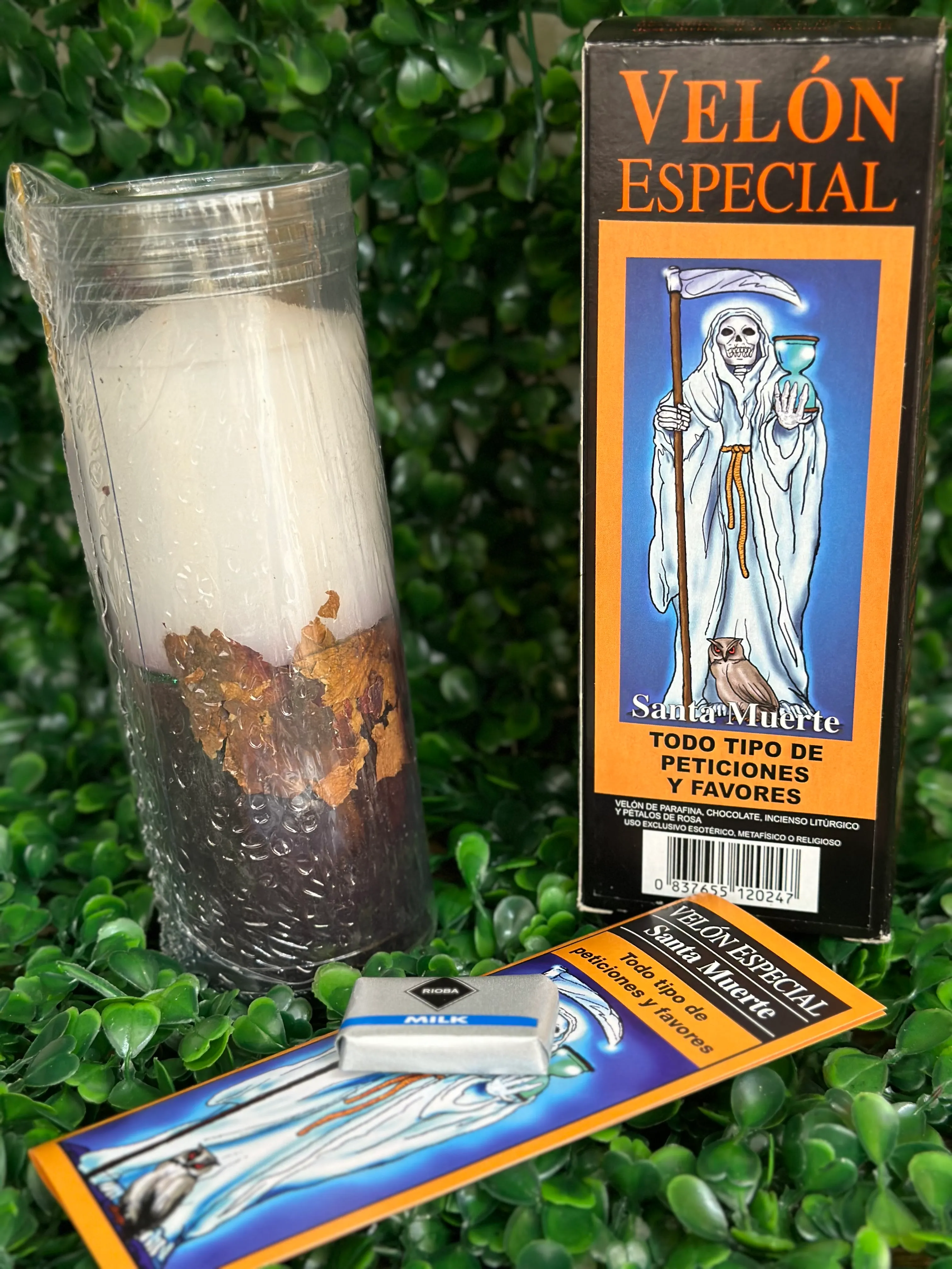 Producto Bella Bruja: Velón Especial Santa Muerte