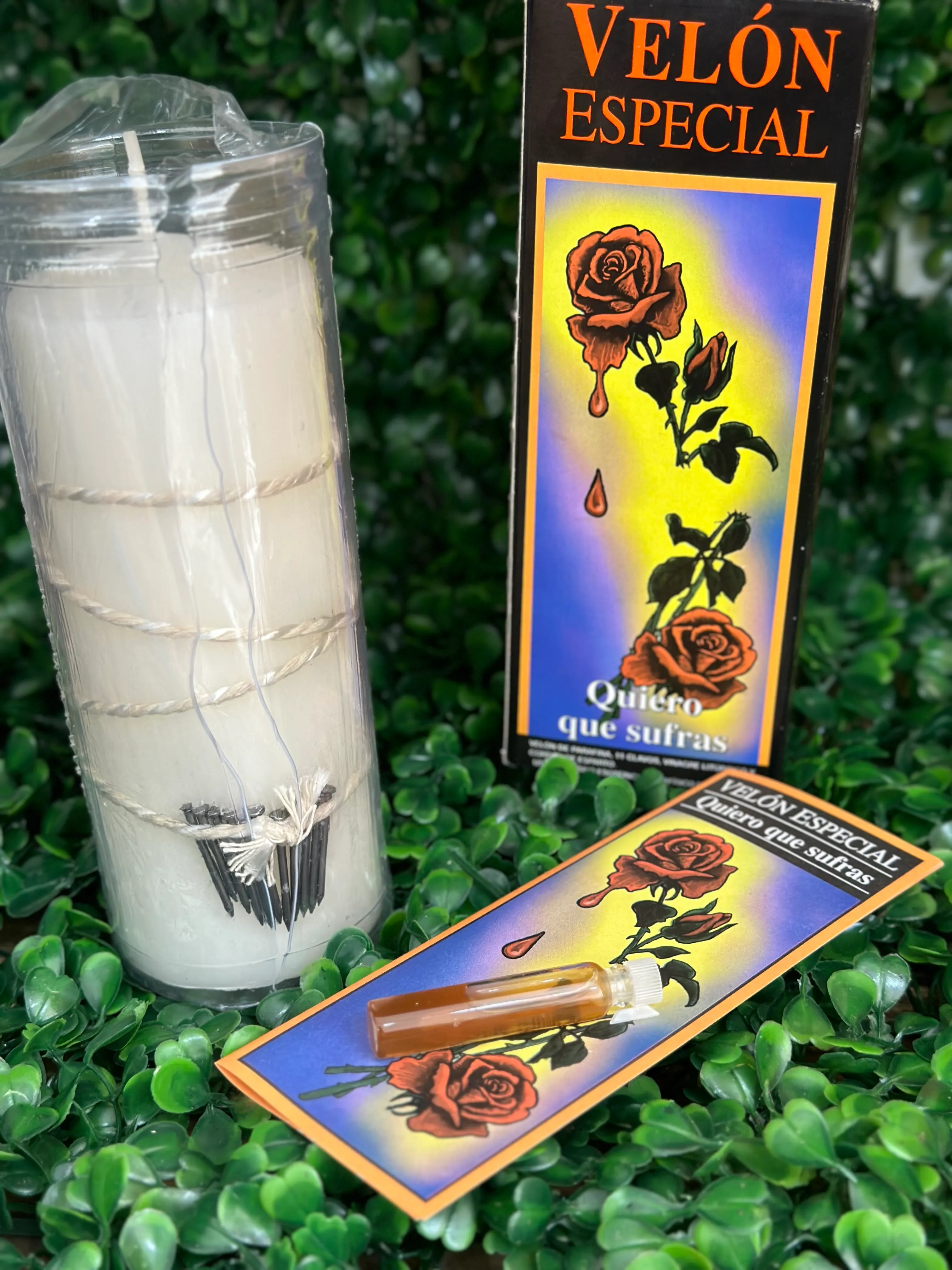 Producto Bella Bruja: Velón Especial Quiero Que Sufra