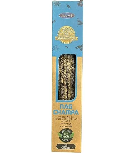 Producto Bella Bruja: Incienso Ullas Orgánico NAG Champa