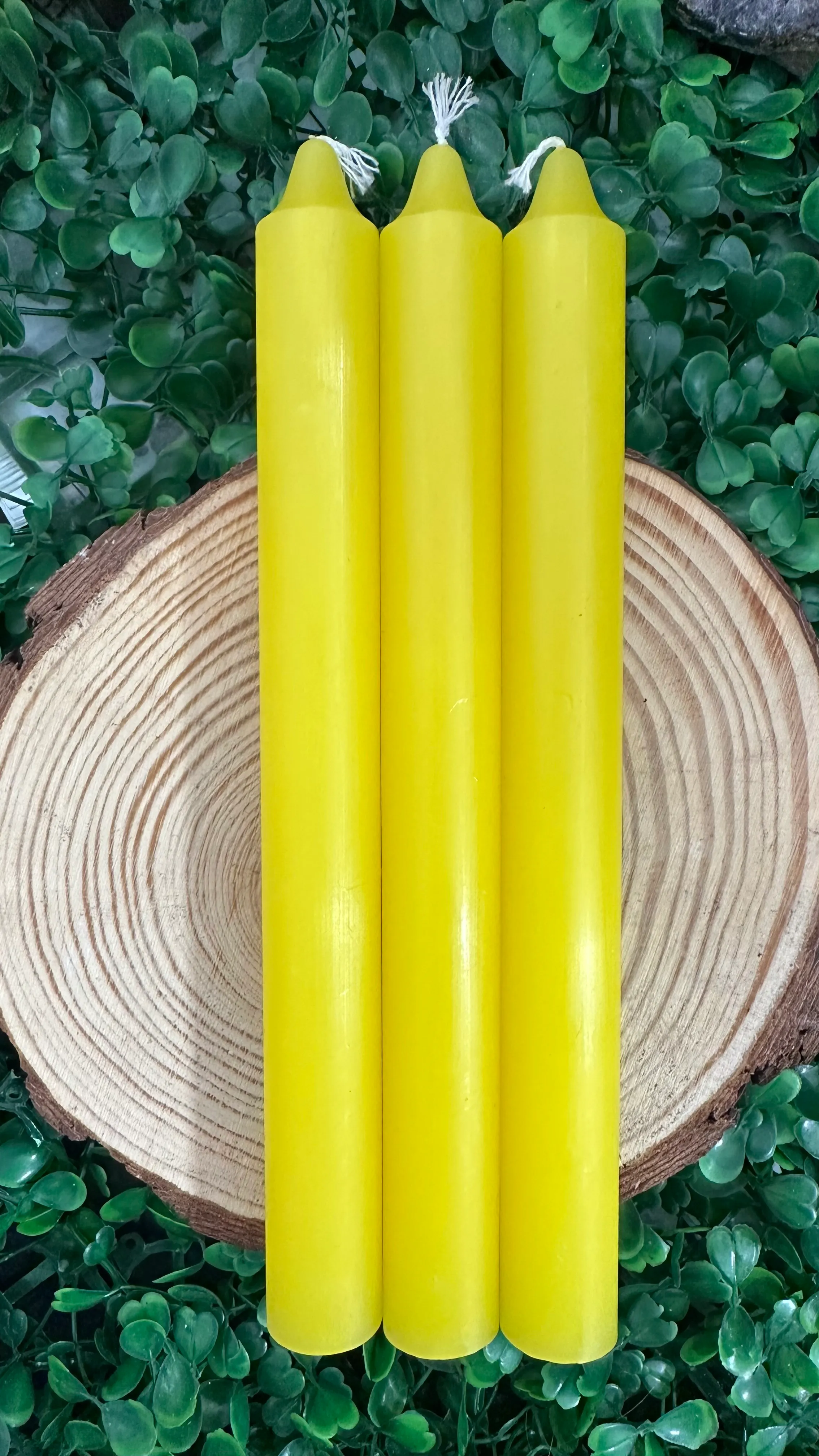 Producto Bella Bruja: Vela bujía amarilla