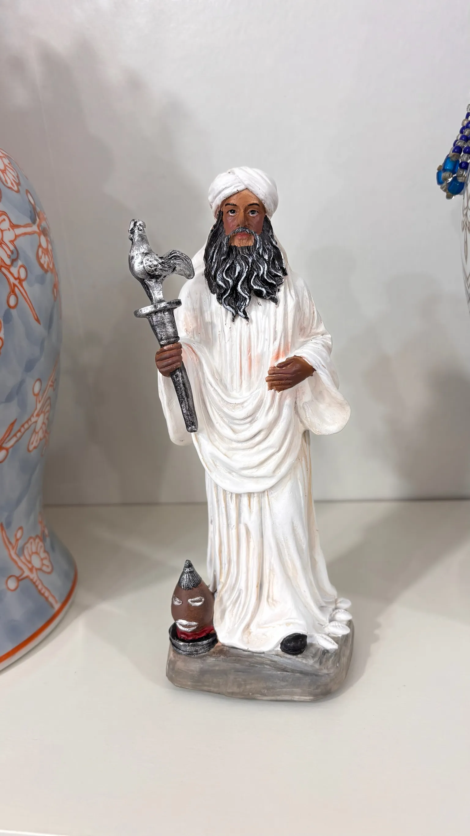 Producto Bella Bruja: FIGURA OBATALA RESINA