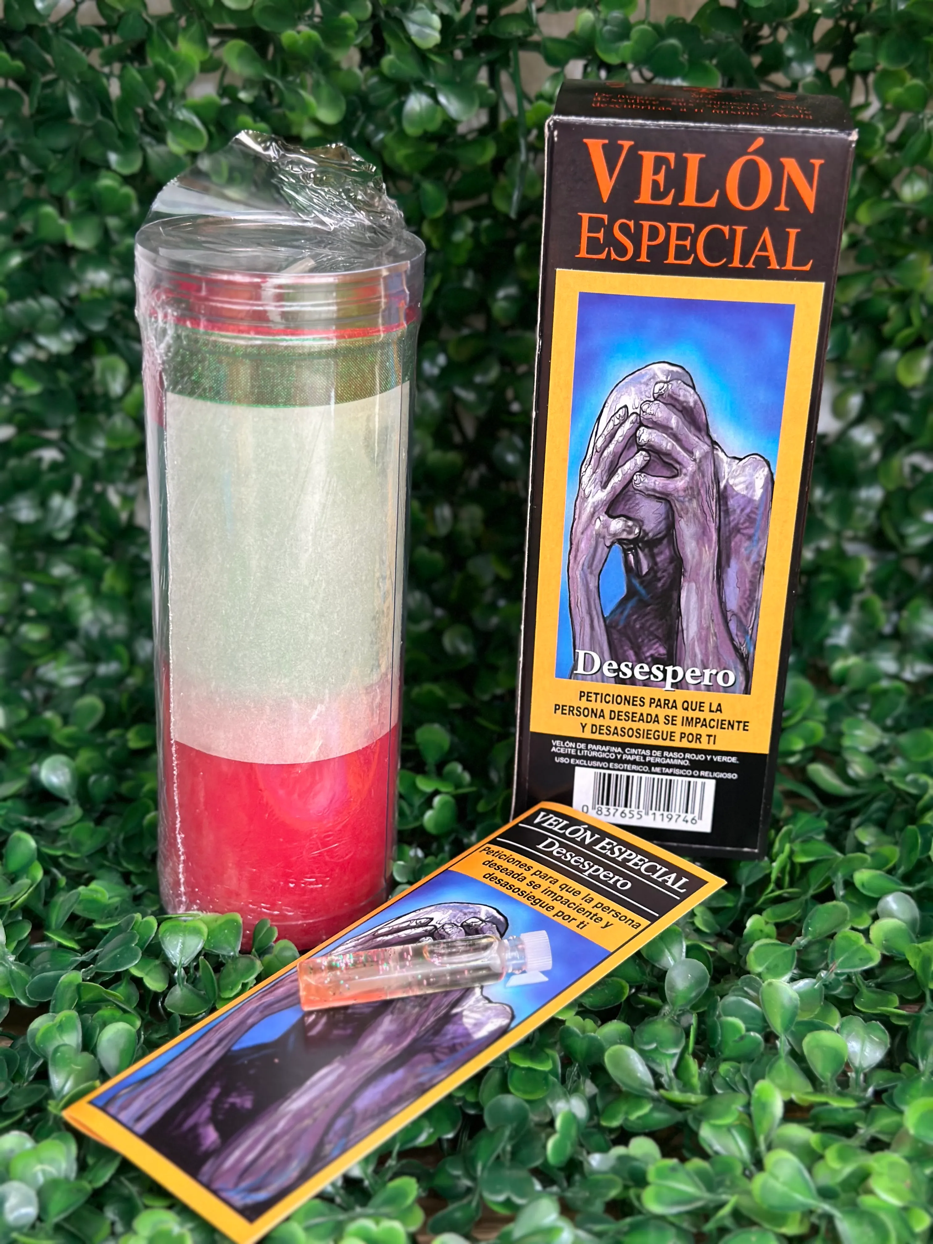 Producto Bella Bruja: Velón Especial Desespero