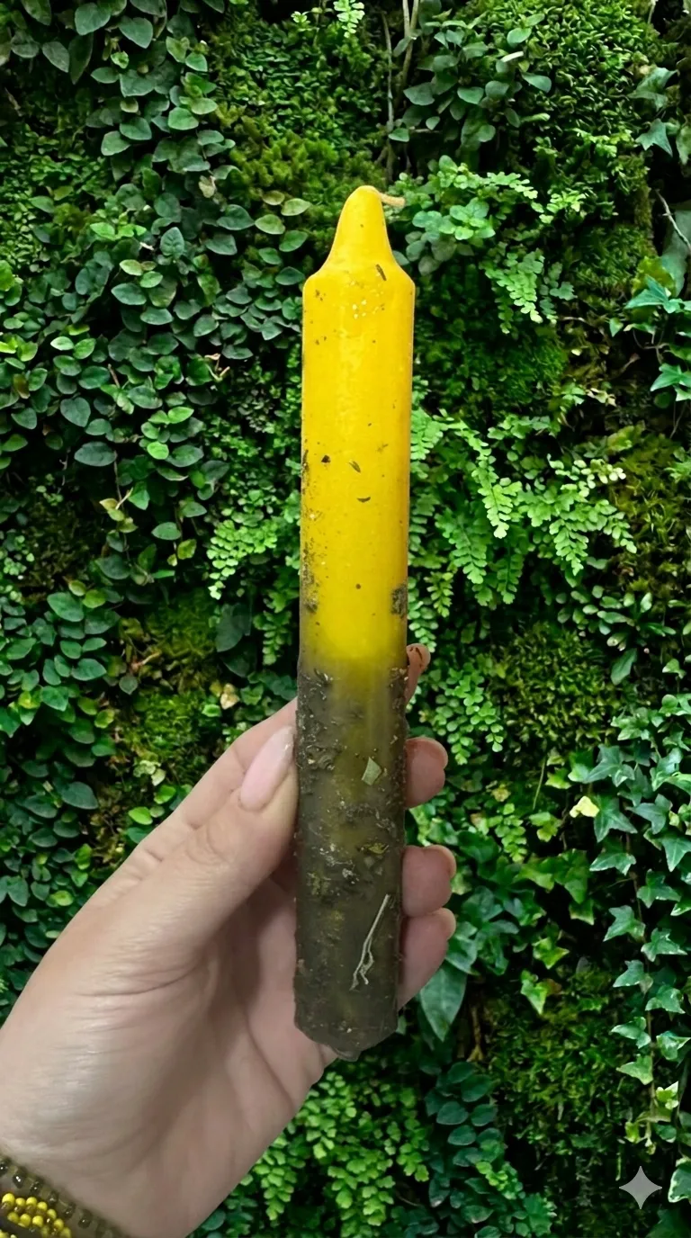 Producto Bella Bruja: VELA CONSAGRADA GALLINA NEGRA