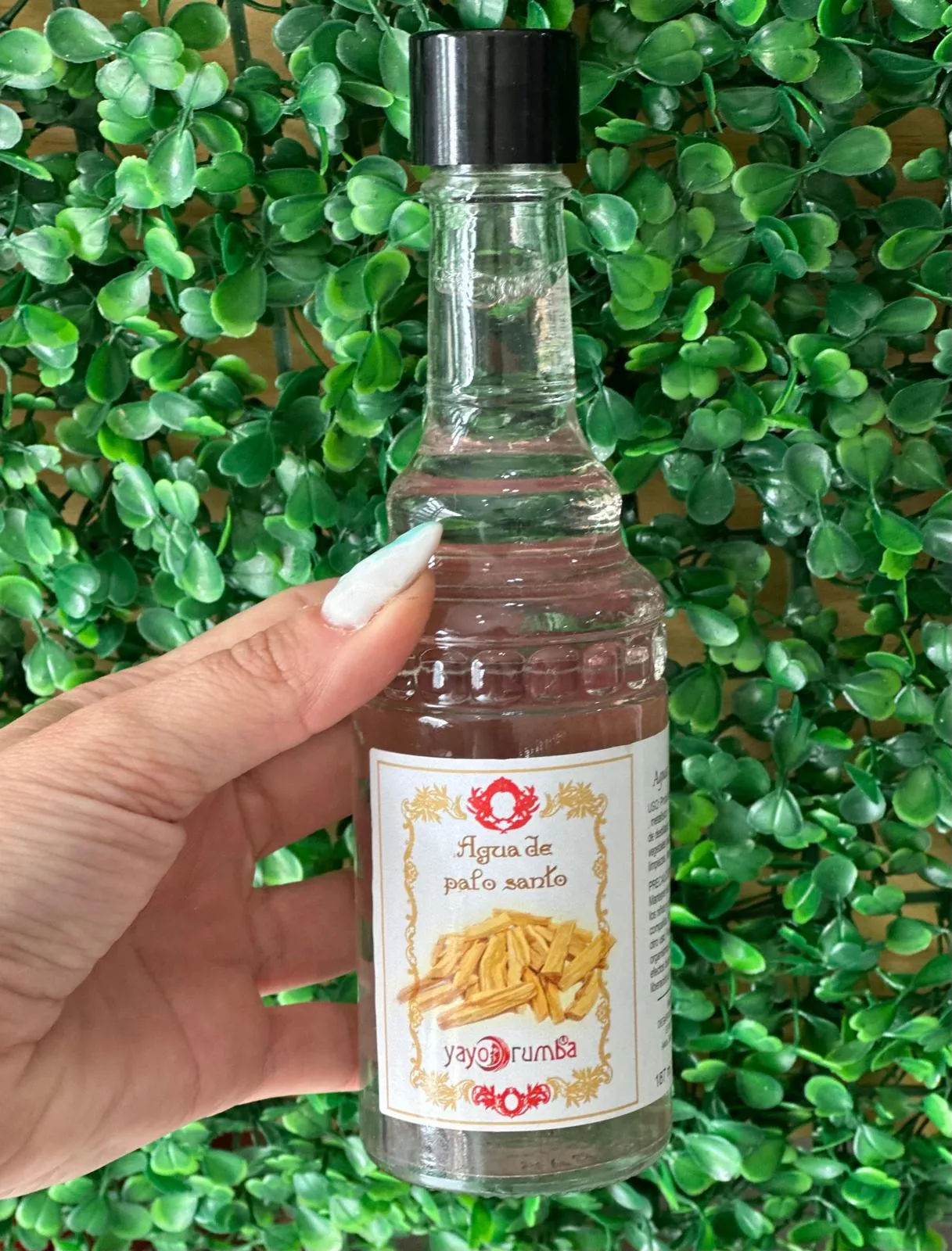 Producto Bella Bruja: AGUA PALO SANTO CRISTAL