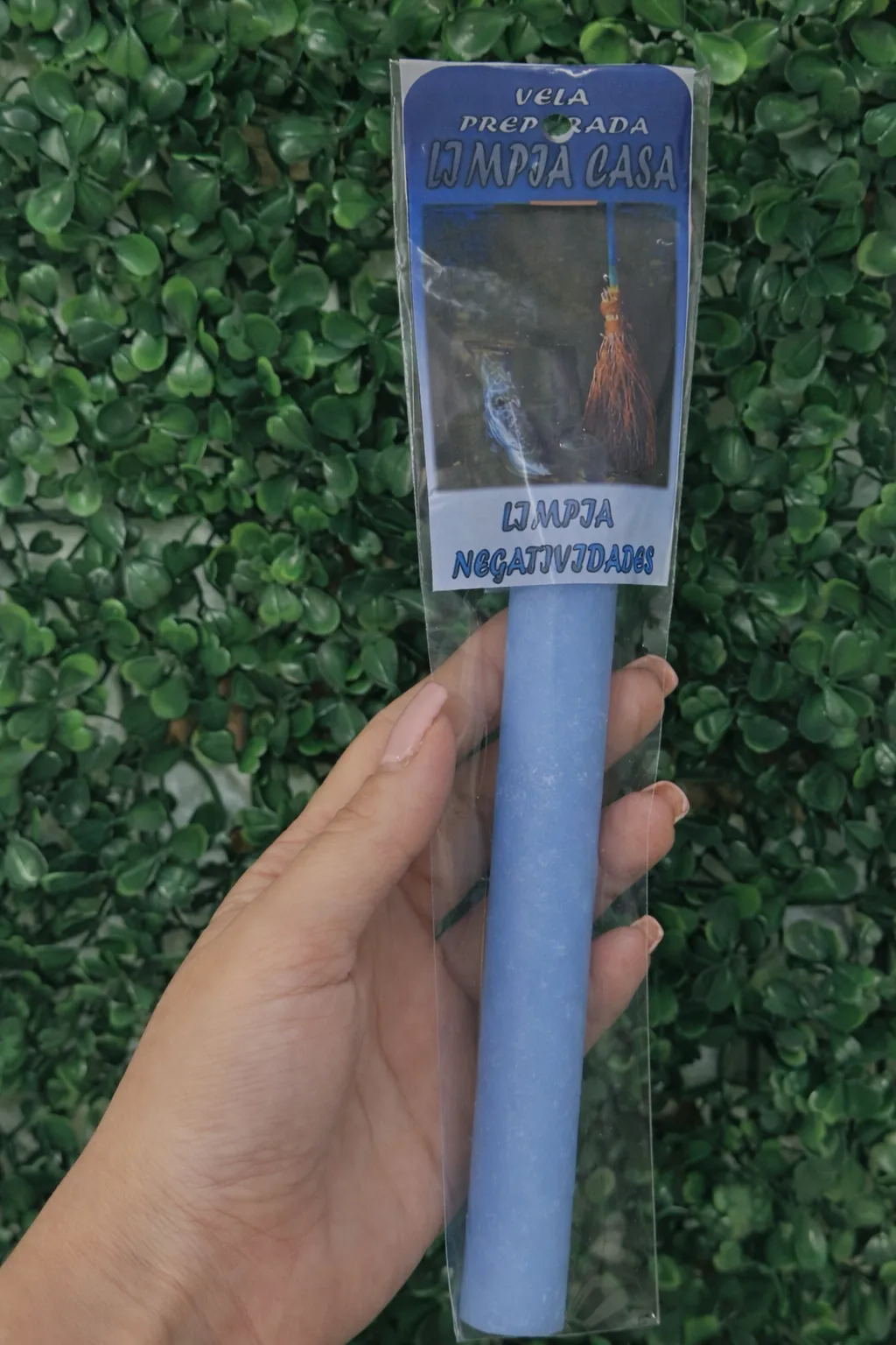 Producto Bella Bruja: VELA ESPECIAL LIMPIA CASA