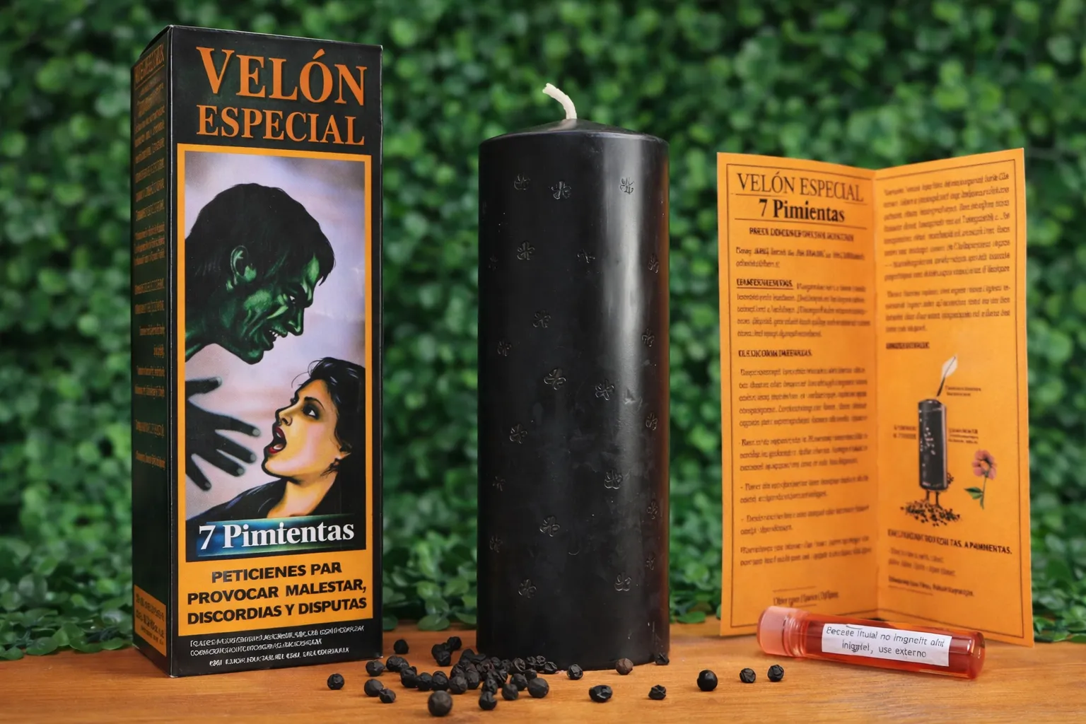 Producto Bella Bruja: Velón Especial 7 Pimientas