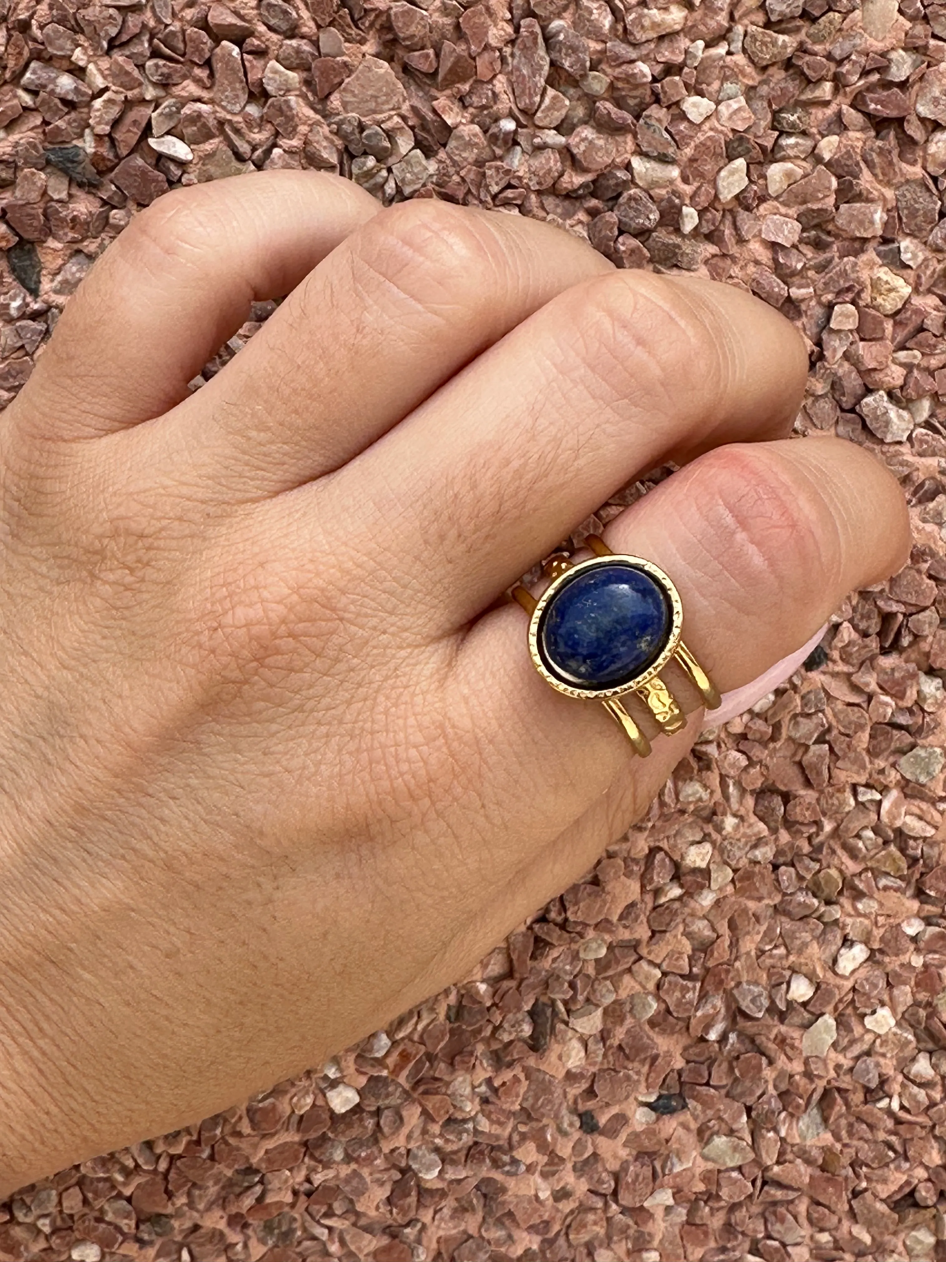 Producto Bella Bruja: Anillo Lapizlazuli