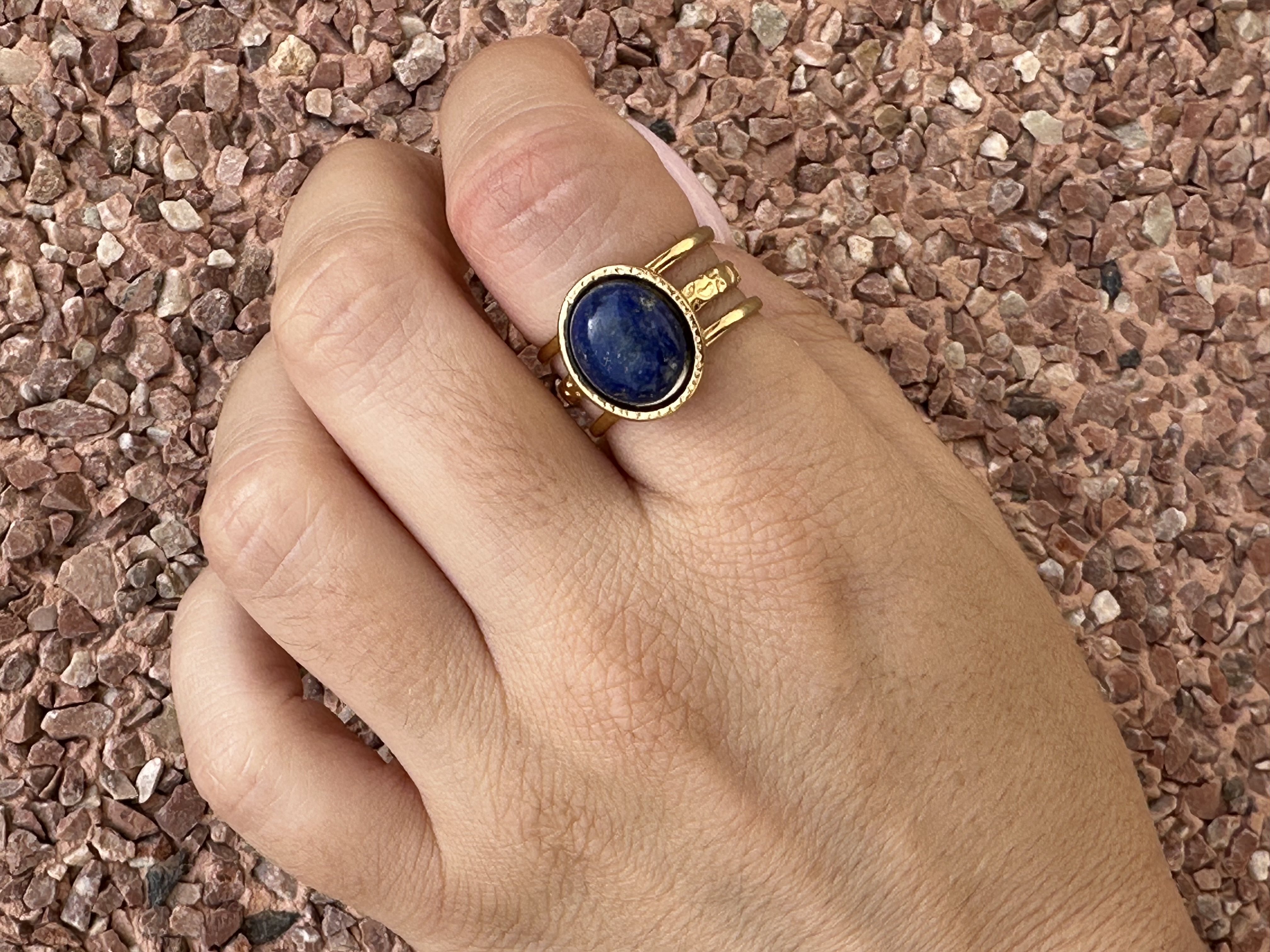 Producto Bella Bruja: Anillo Lapizlazuli