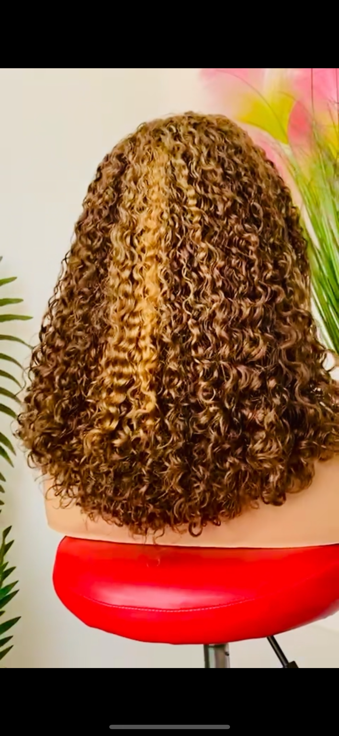 Double Draw Burmese Curl Curly Human Hair Wig