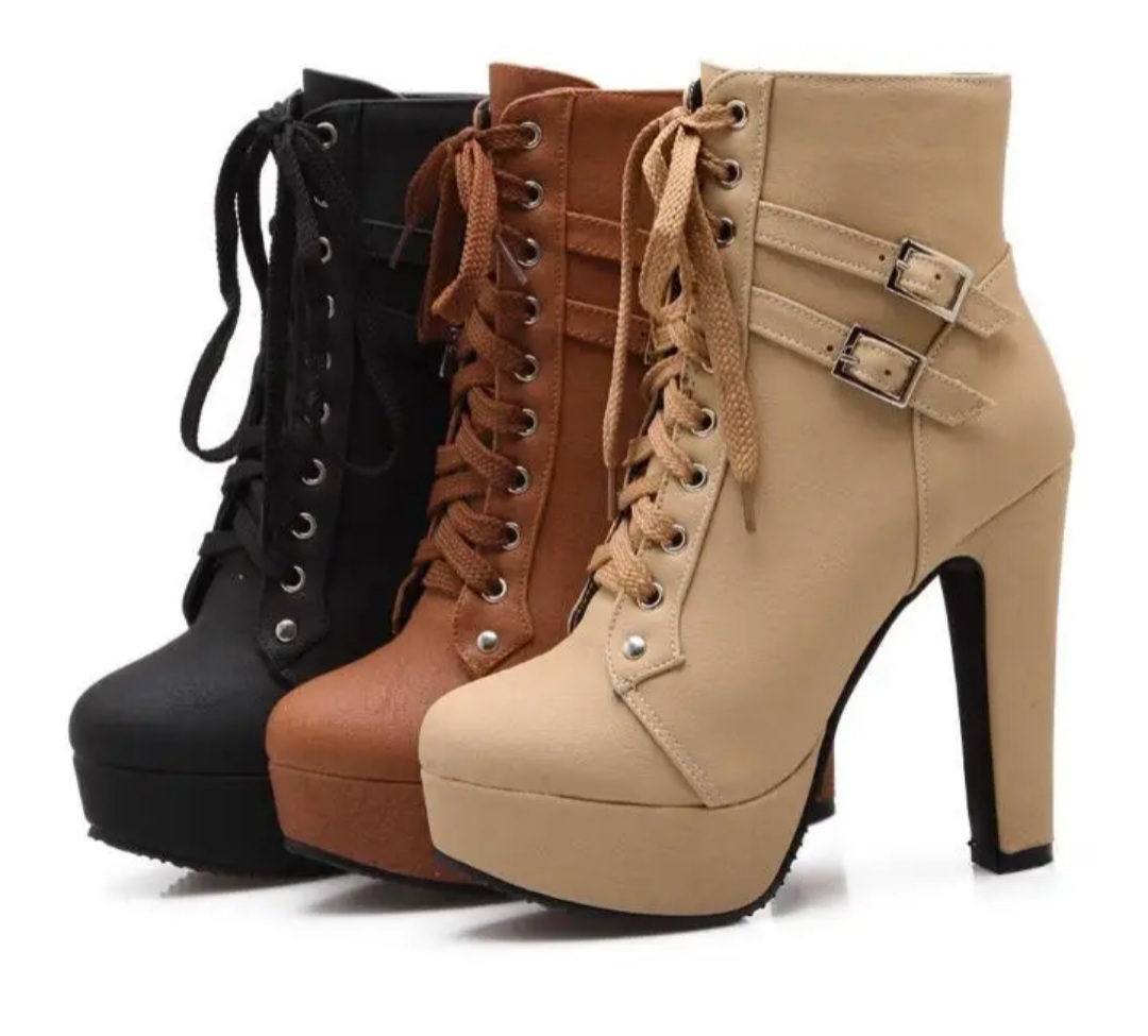 High heel fashion boots