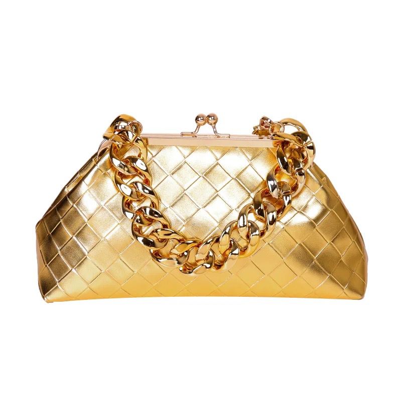 Luxury Chain Dumpling Clutch Bag