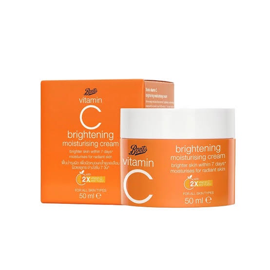Boots Brightening Moisturising cream
