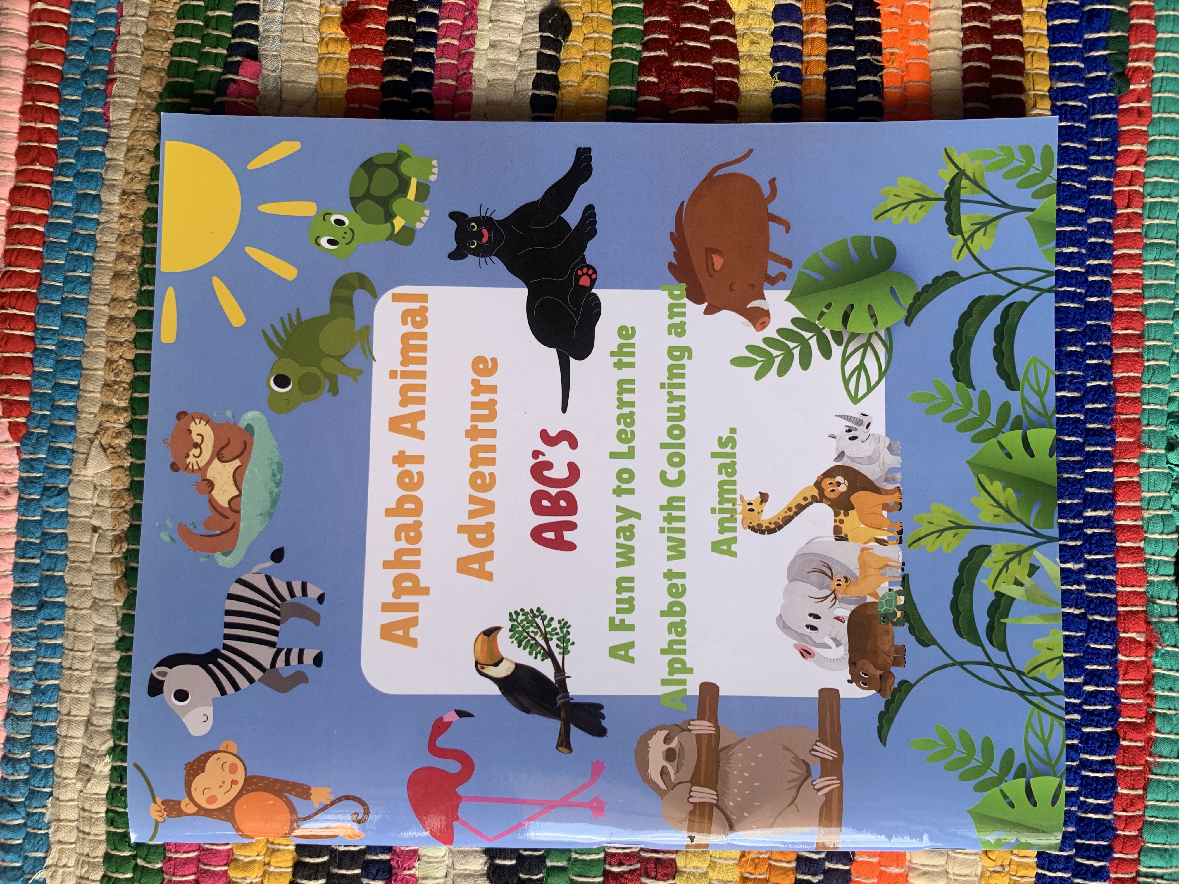 Alphabet Animal Adventure: A Fun Way to Learn the Alphabet with Colouring & Animals