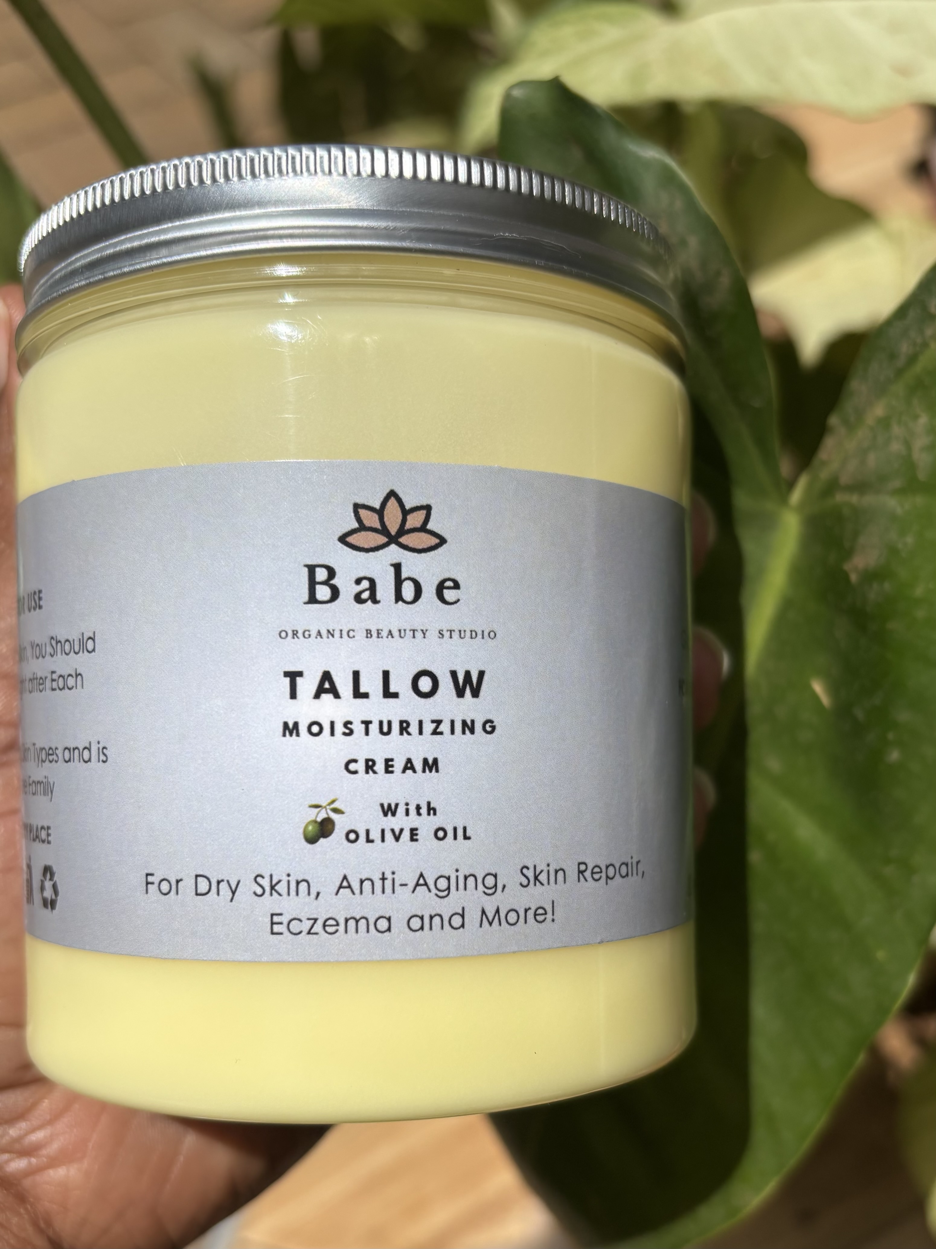 BEEF TALLOW MOISTURIZING CREAM 