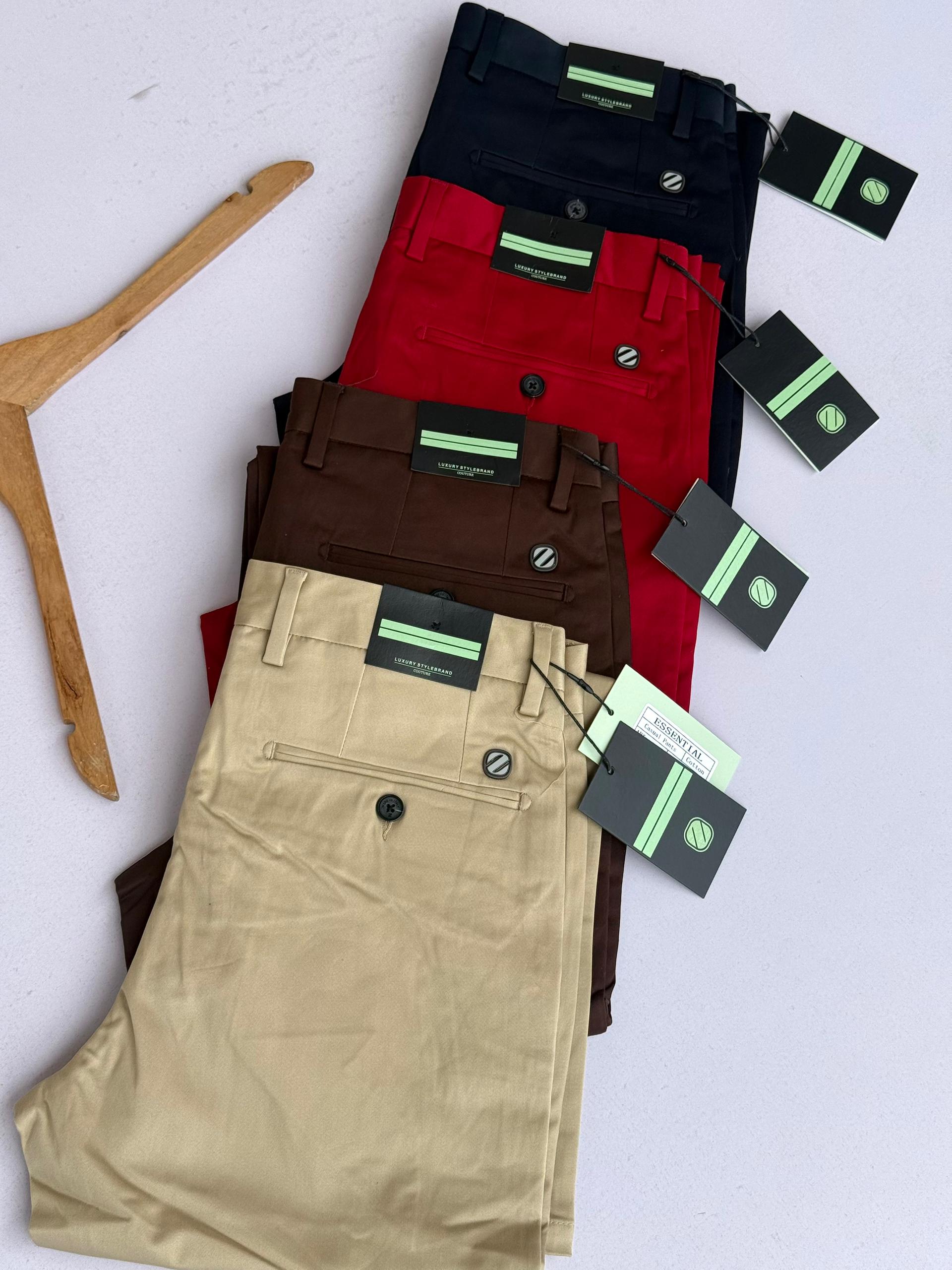 Khaki trousers 