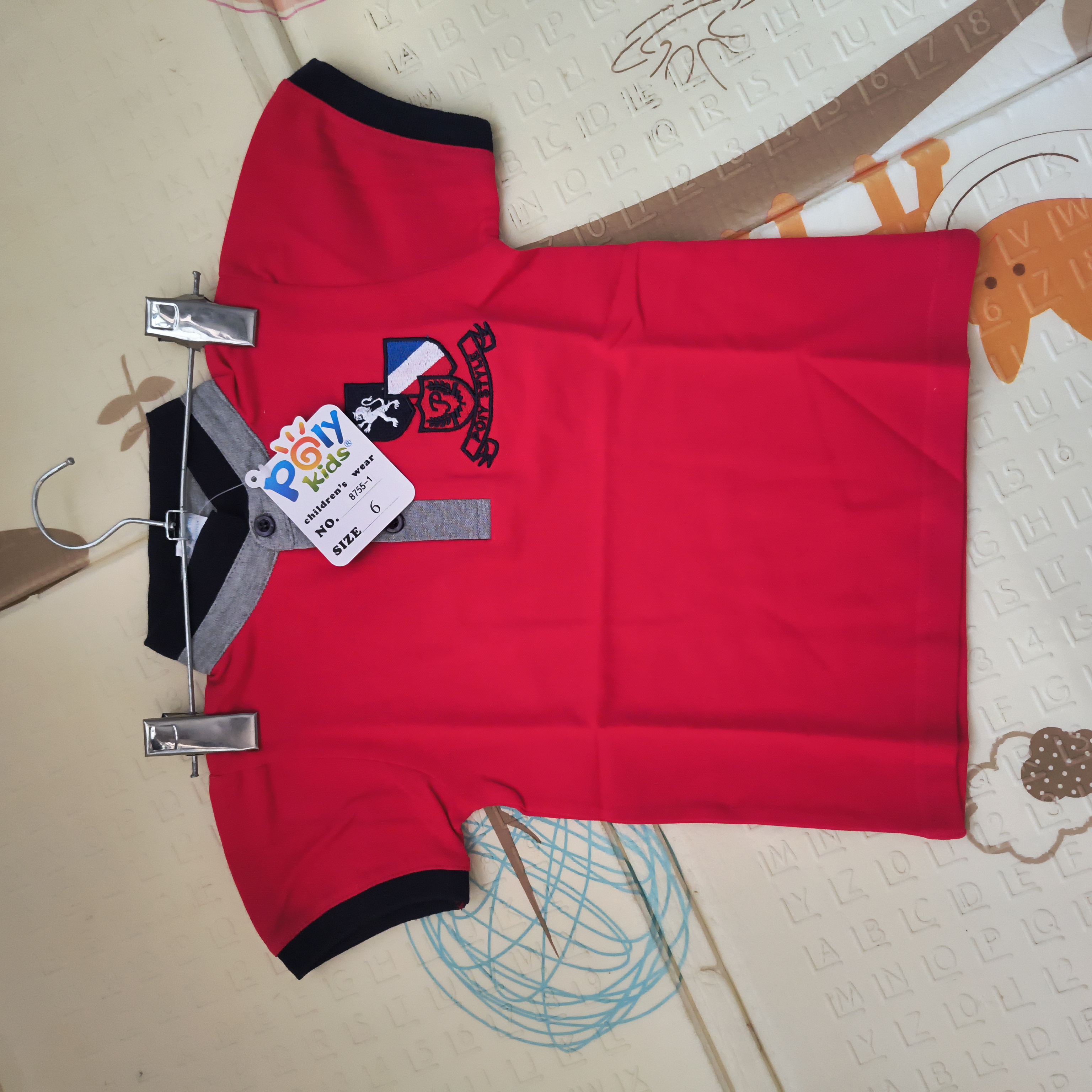 collarless T-shirts