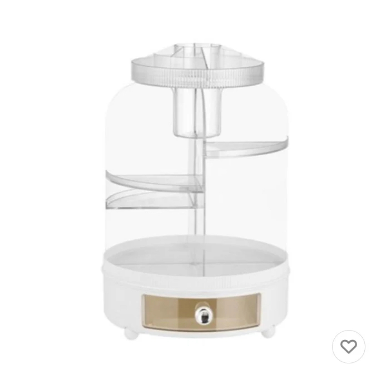 360 Rotating makeup storage organizer 