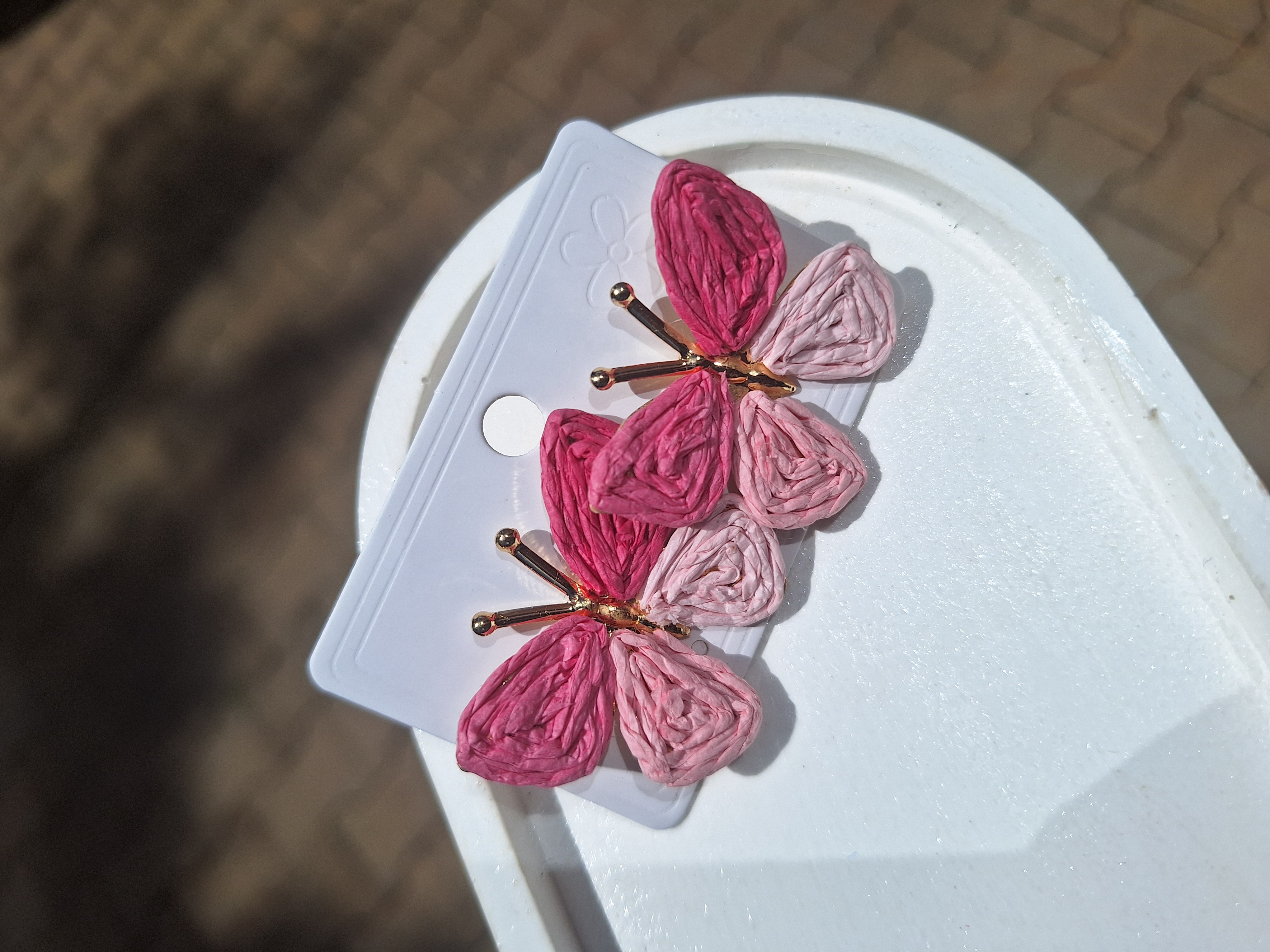 Butterfly earrings