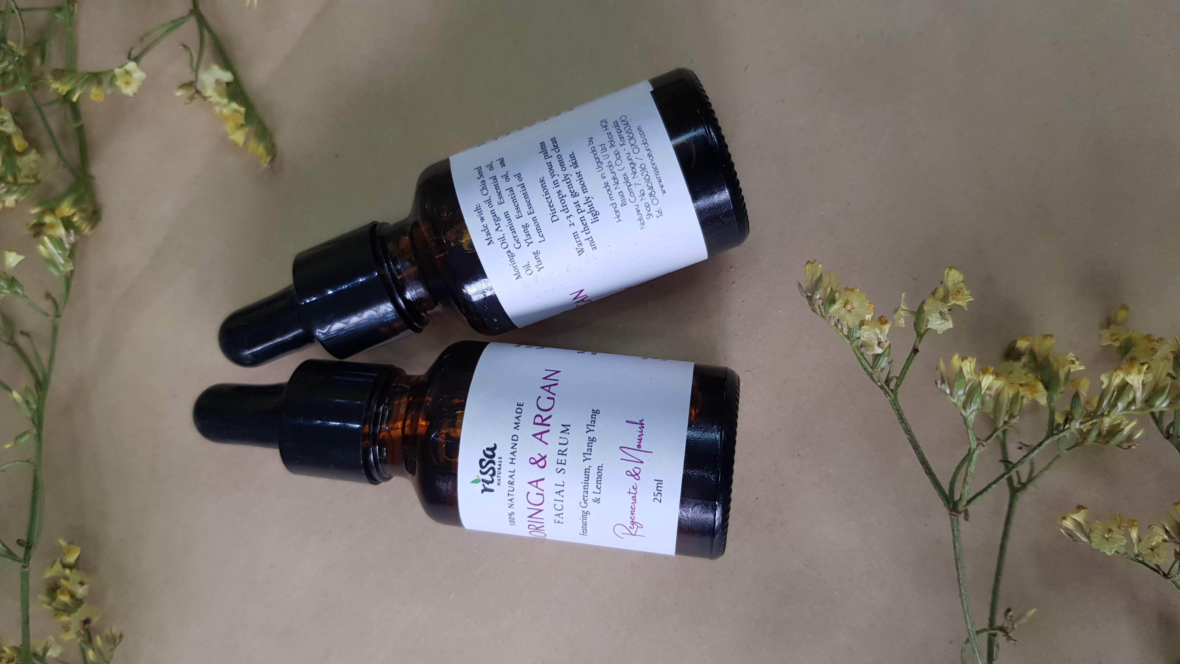 Rissa Naturals Moringa and Argan Anti Aging Face Serum 25ml