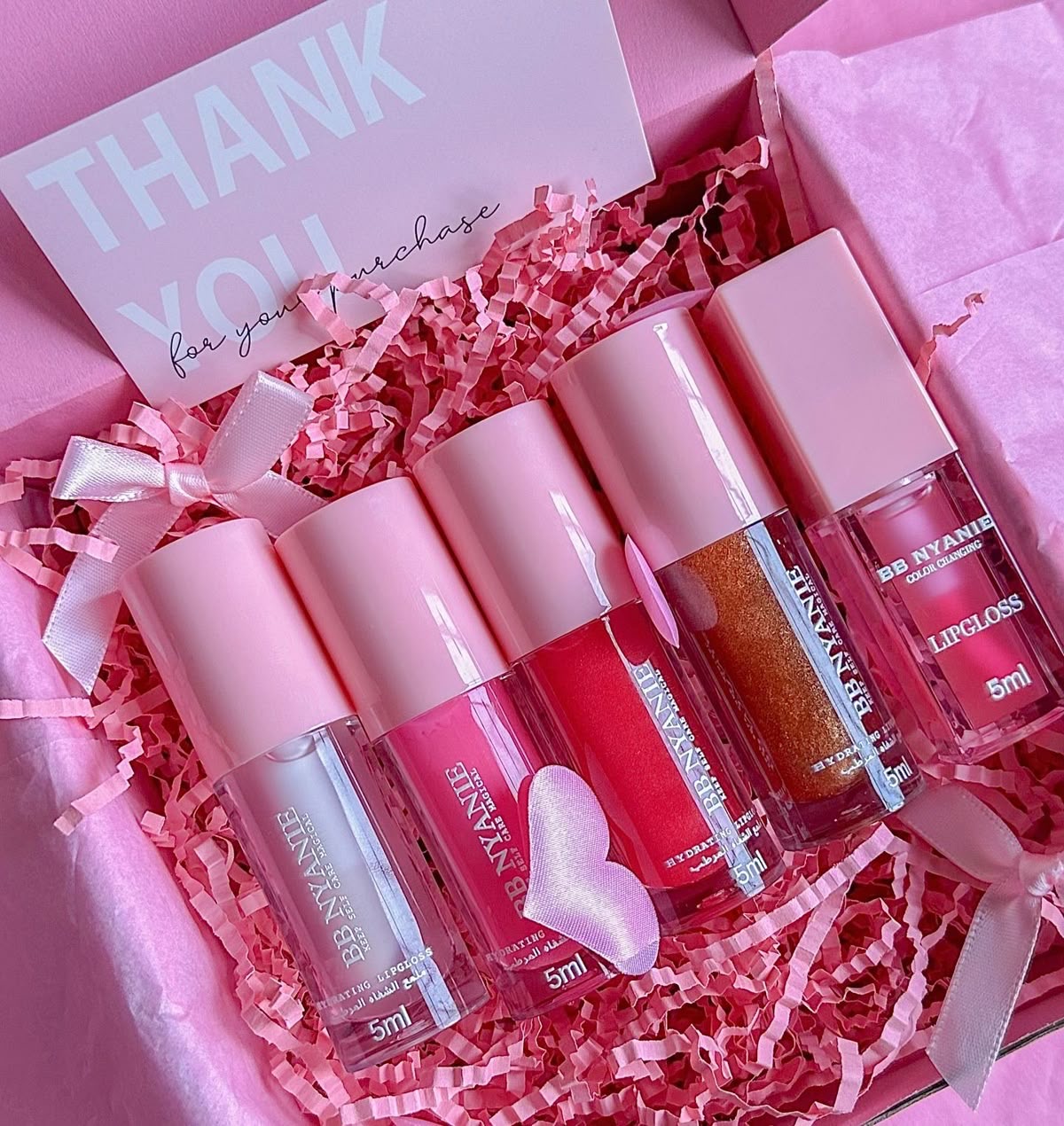 All in One lipgloss package 