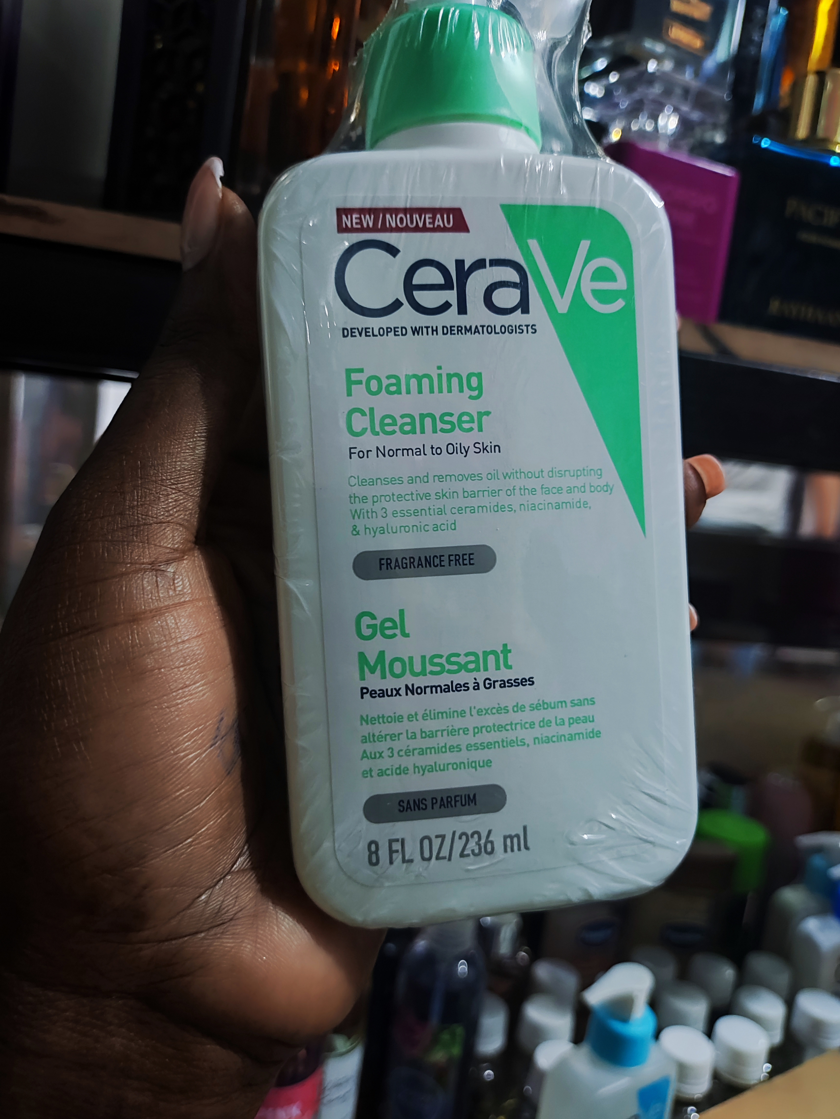 Cerave foaming cleanser
