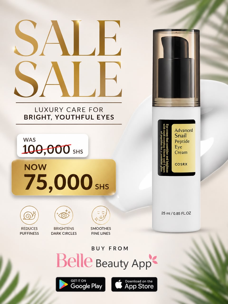 ADVANCED SNAIL PEPTIDE EYE CREAM