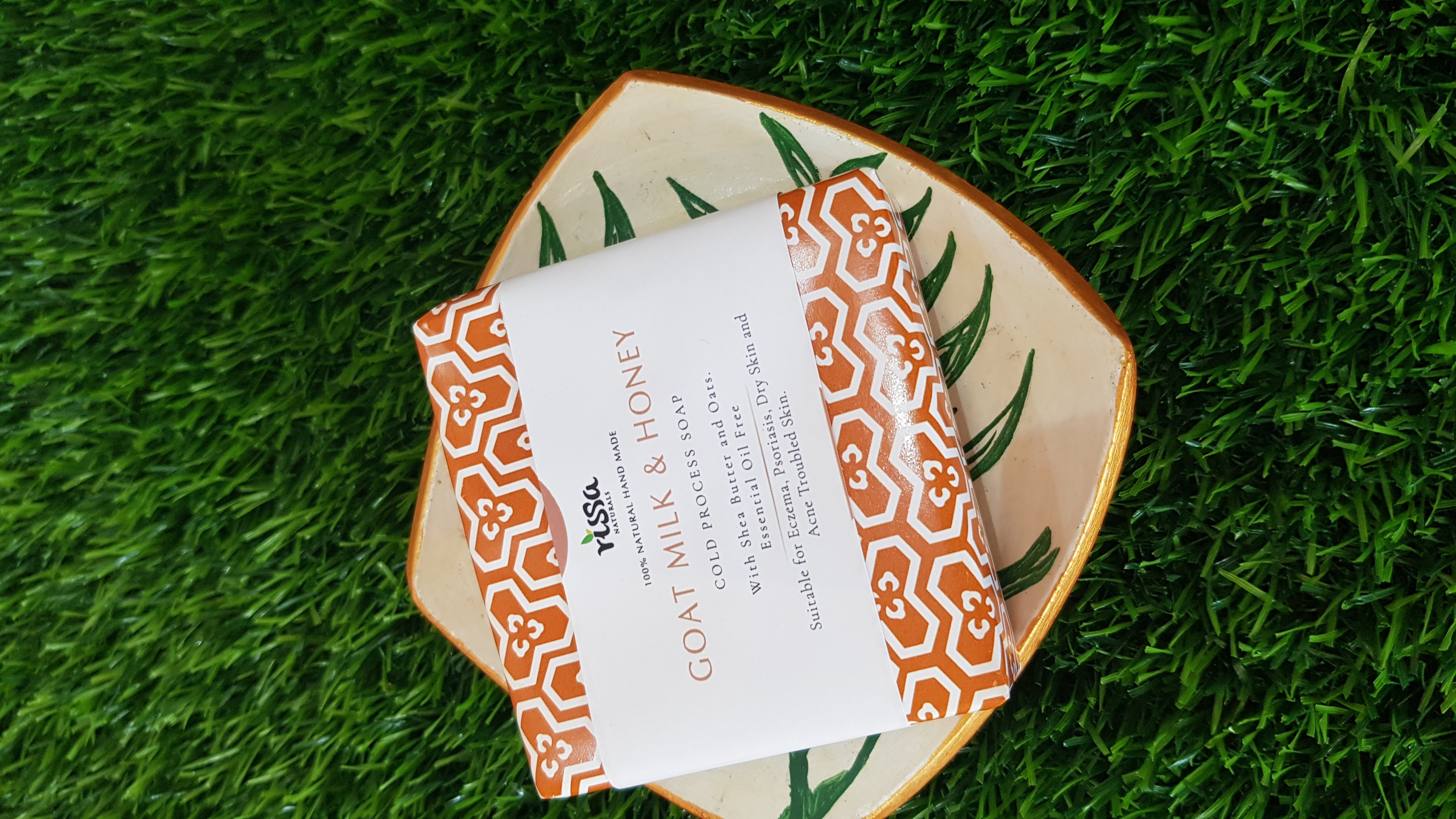 Rissa Naturals Goat milk & Honey Cold process Soap