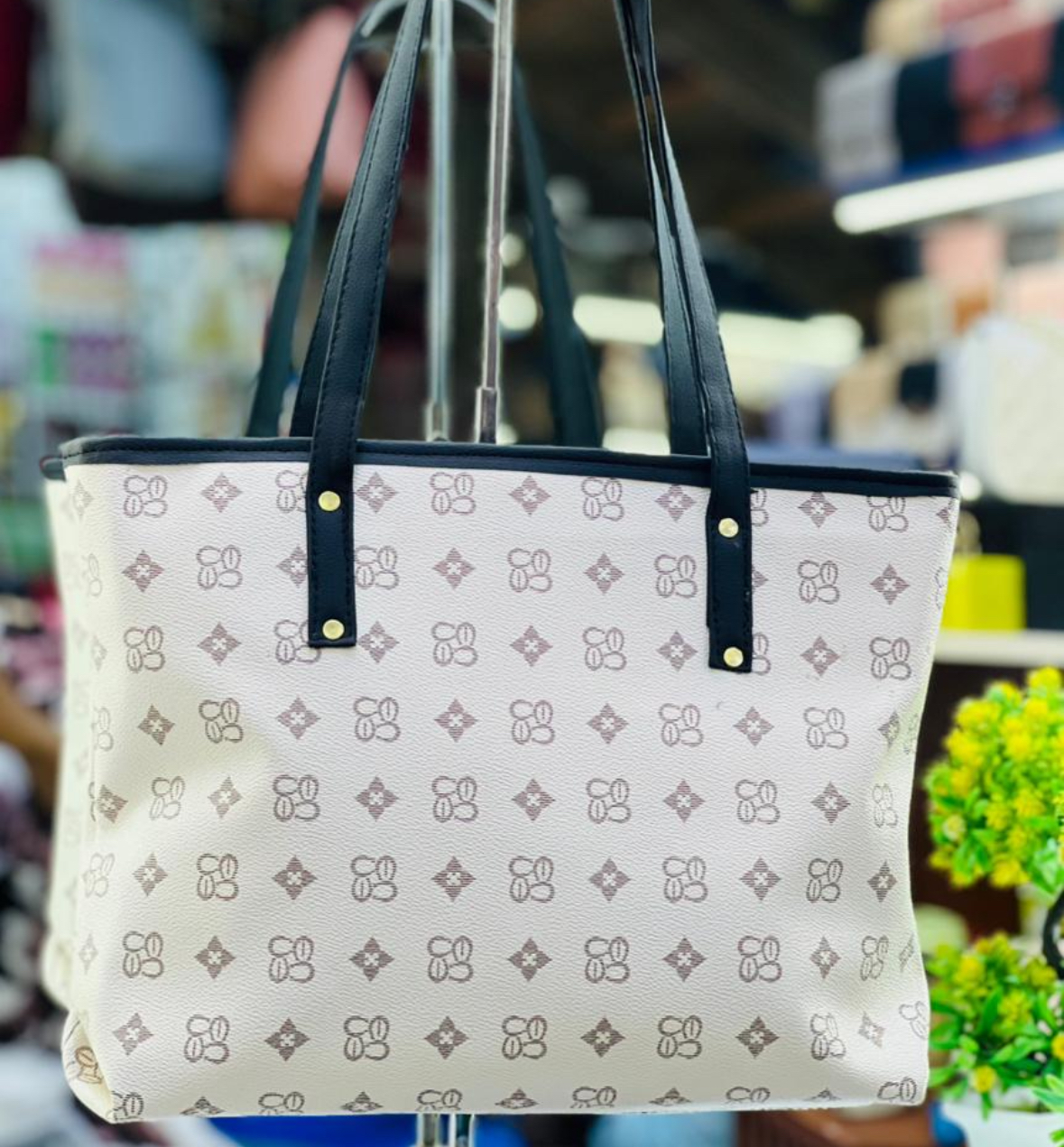 Pierre Cardin monogram women's Tote bag