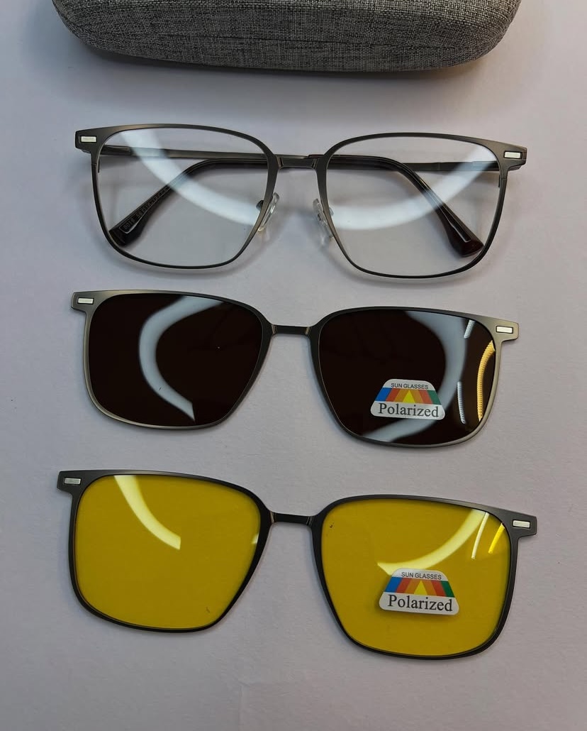 Clip-on sunglasses