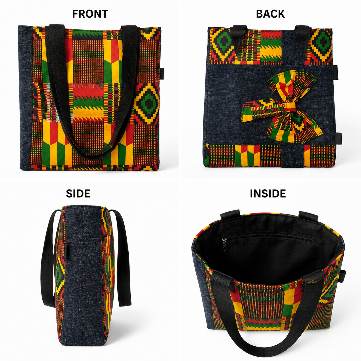 Ankara tote bag 