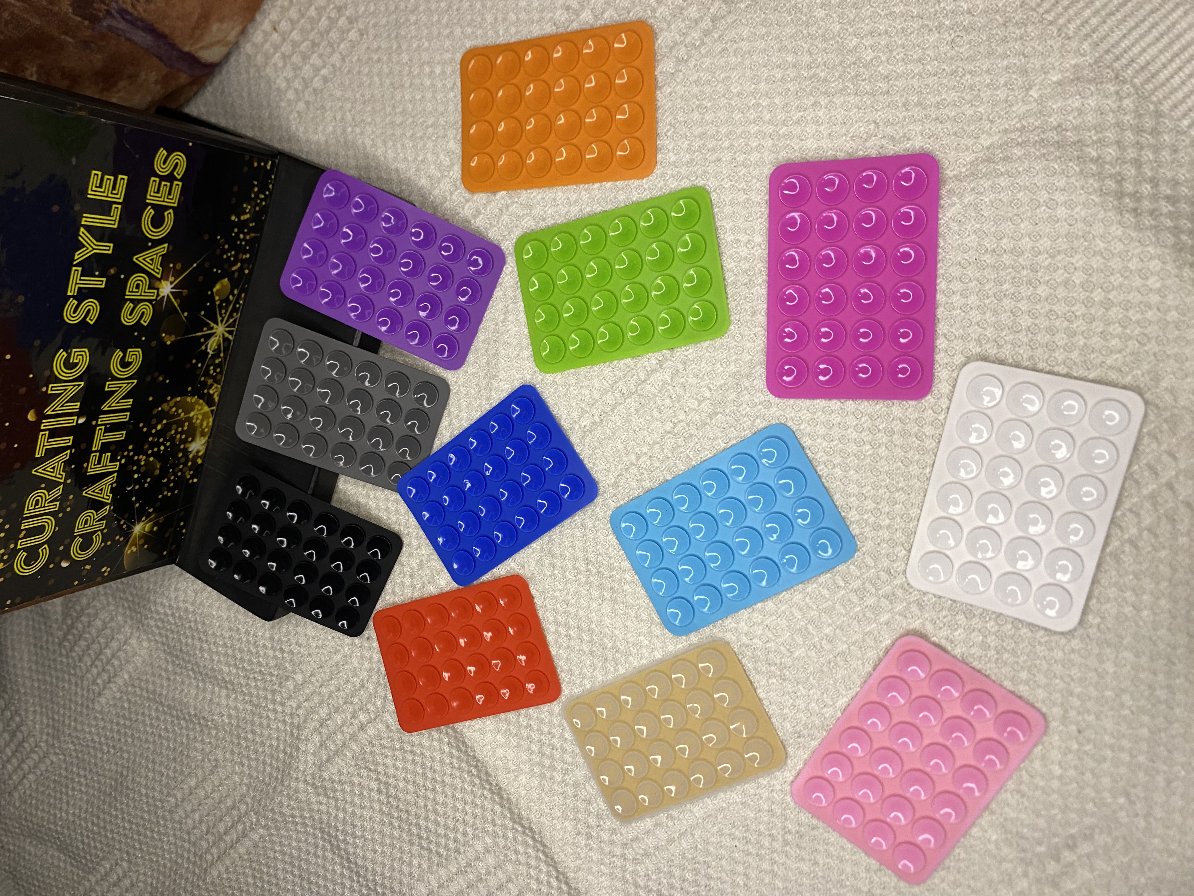Silicone phone holder