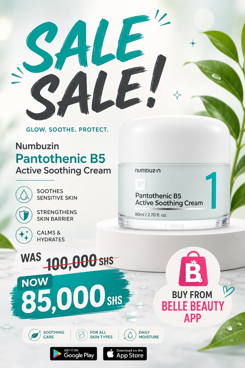 NUMBUZIN PANTOTHENIC B5 ACTIVE SOOTHING CREAM