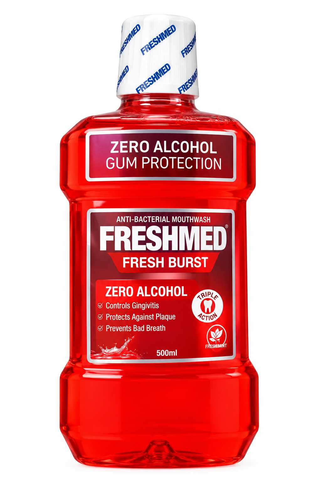 Freshmed Fresh Burst Mouthwash – 500ml