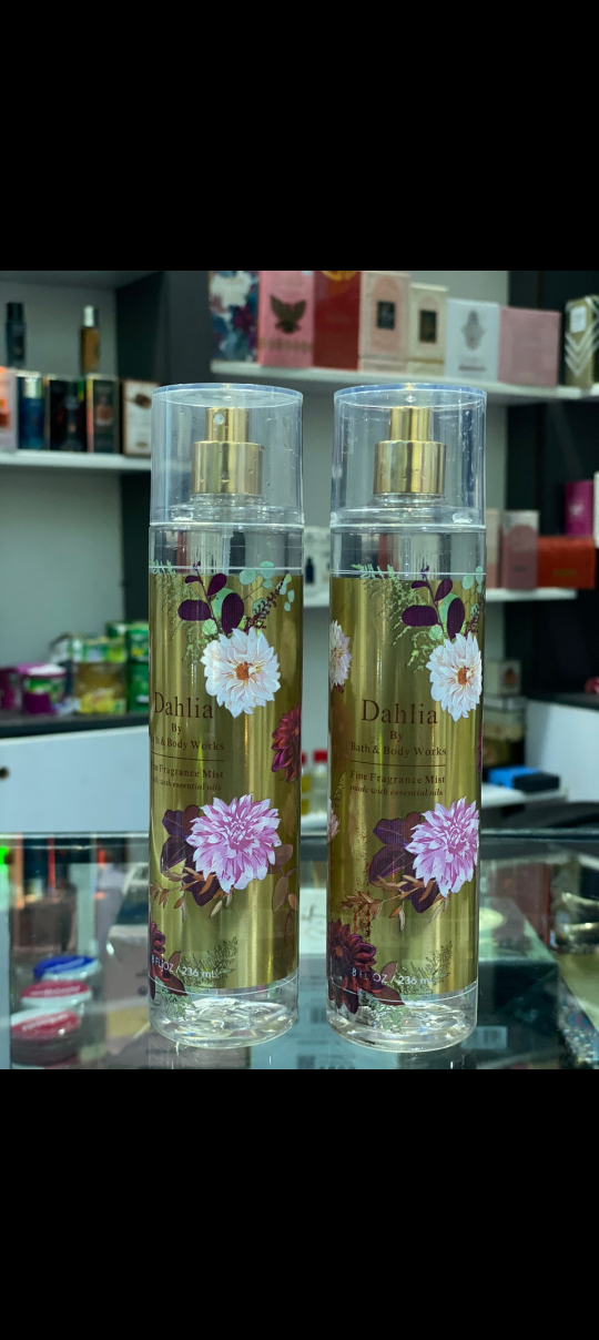 Dahlia body mist