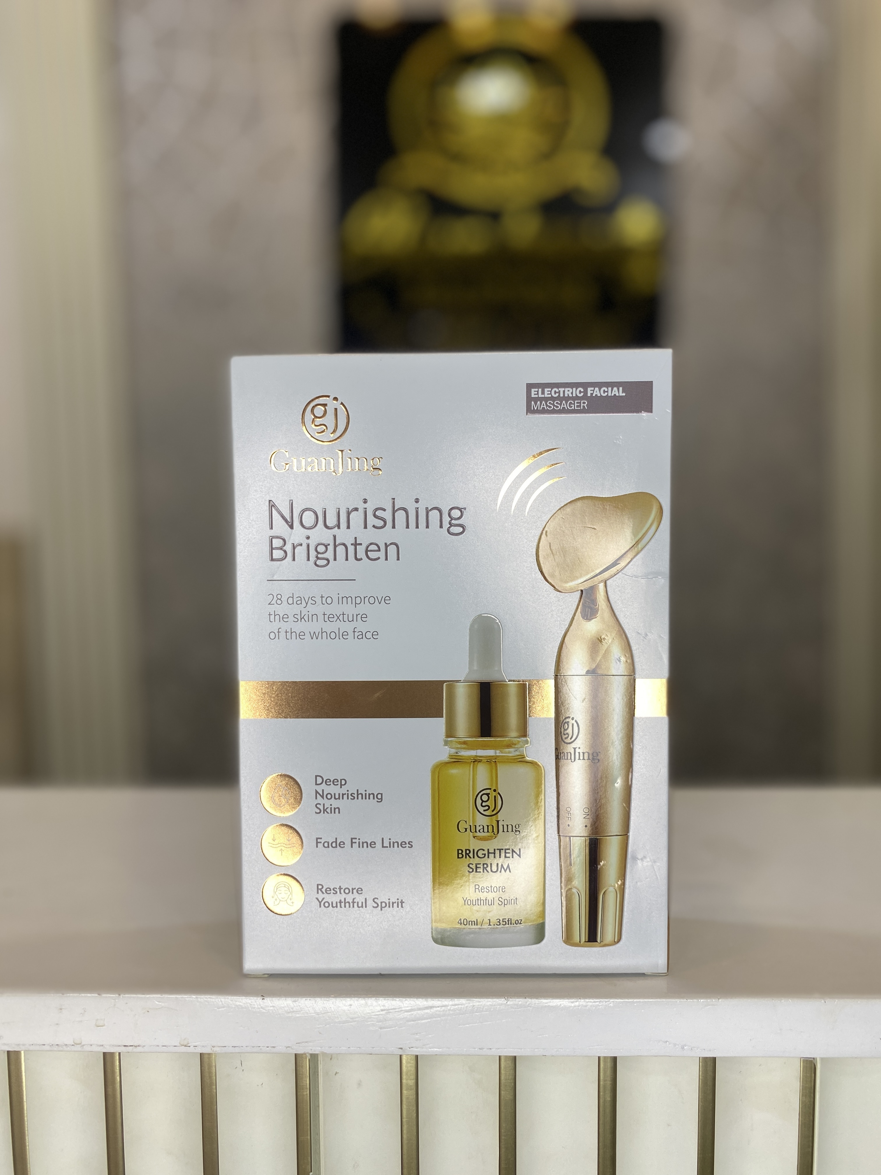 Electric facial massager