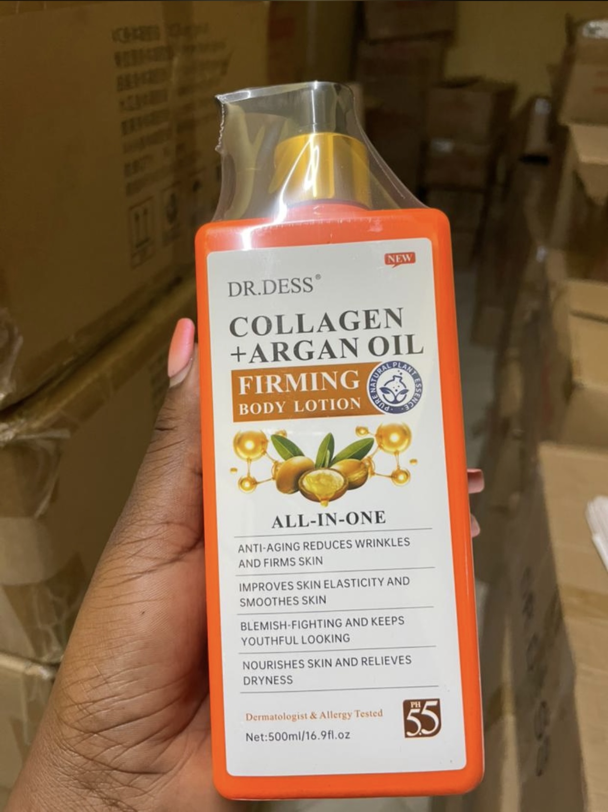 collagen +Argan oil lotion 