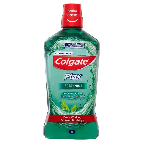 Colgate plax fresh mint mouthwash 