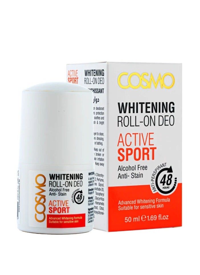 Whitening roll on deodorant 