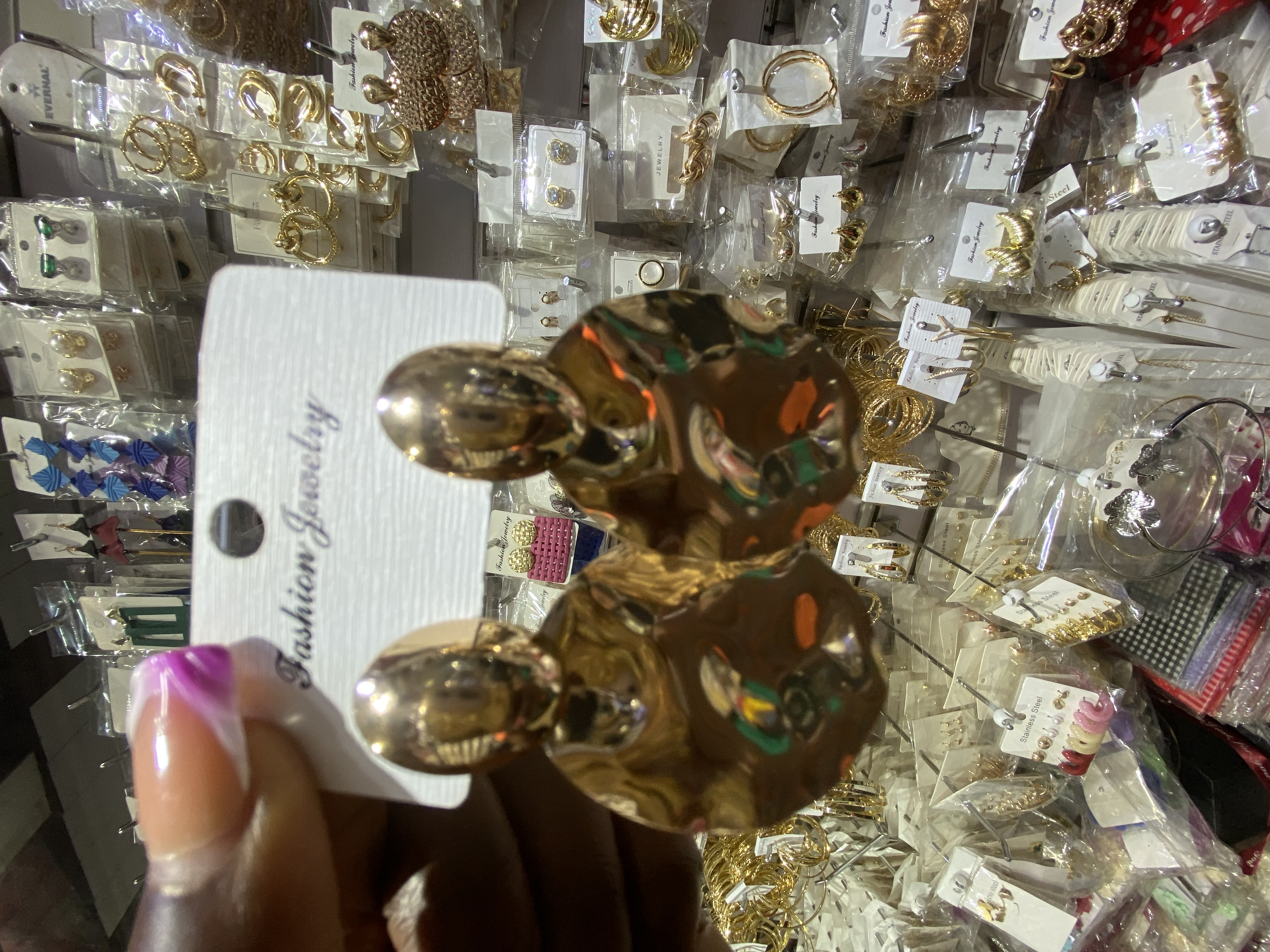 necklaces , earrings 