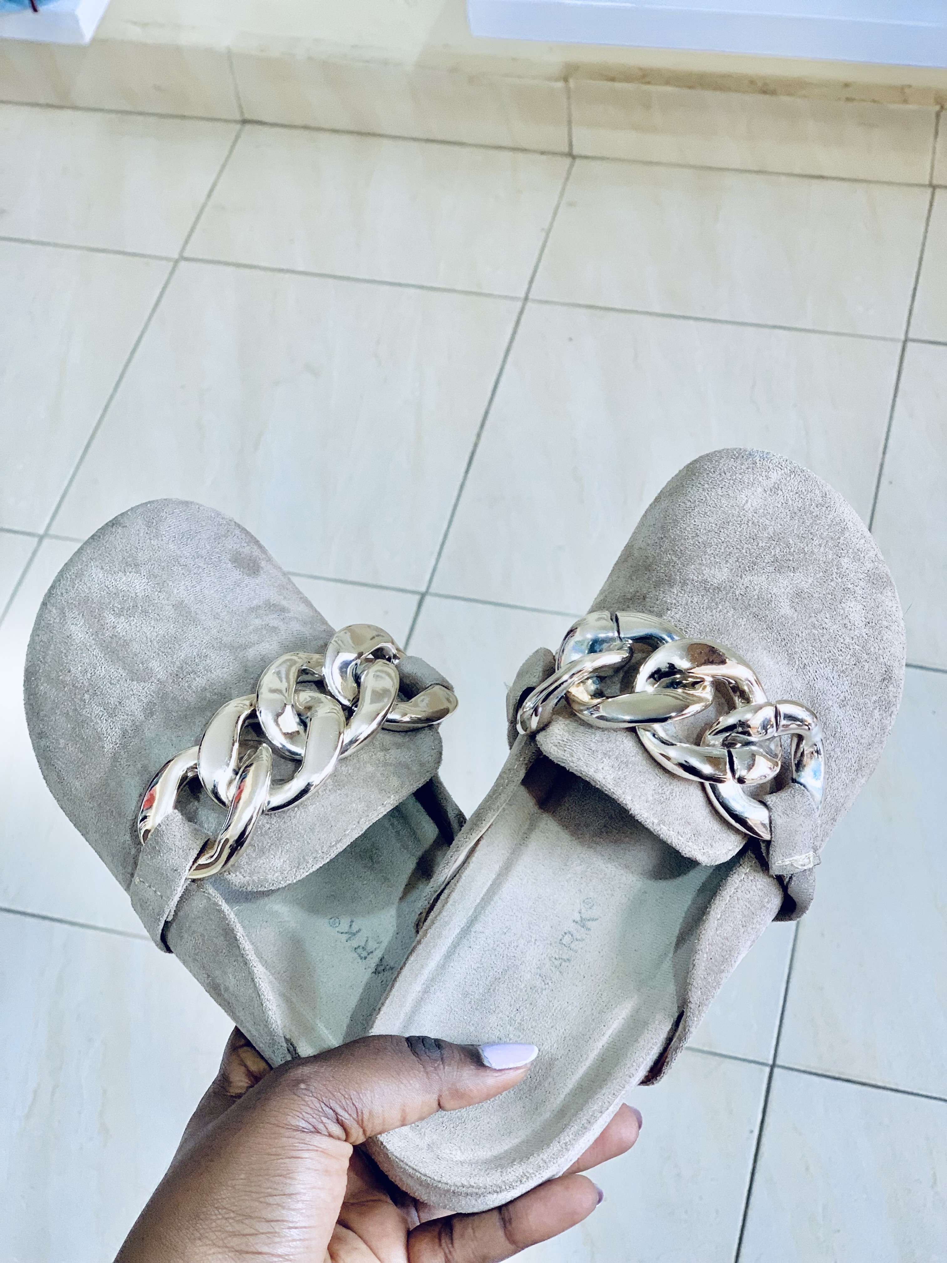 Ladies push-in-shoes