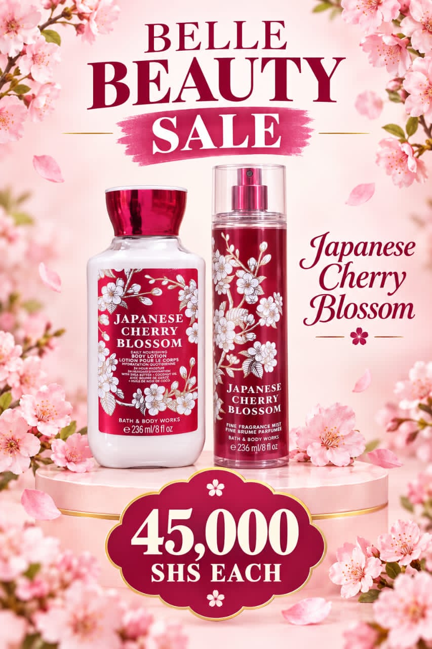 Japanese Cherry Blossom (splash, body and bath)