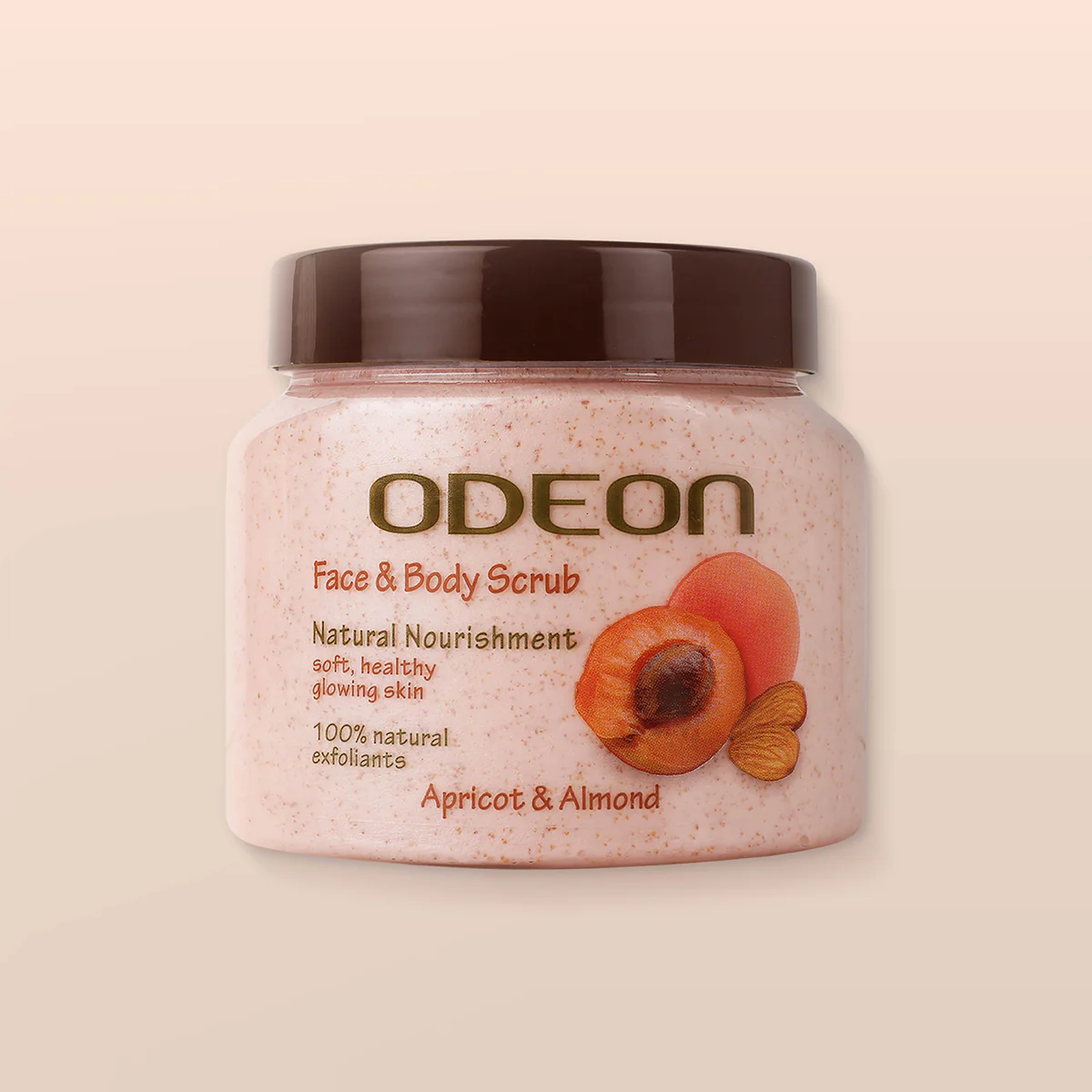 Odeon Face and Body Scrub Apricot and Almond