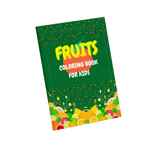 Fruits Coloring Book for Kids