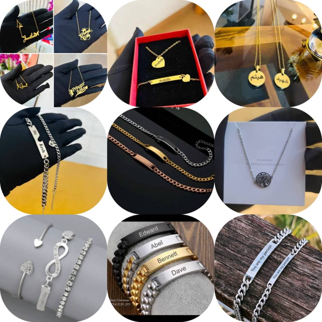 Bracelet and customized necklace