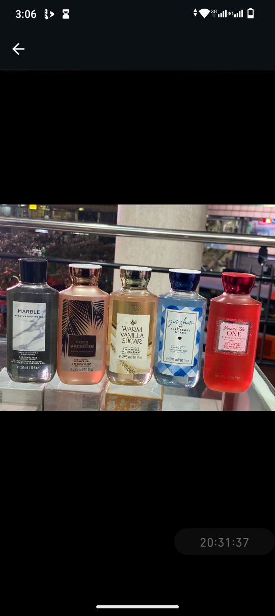 bath and body shower gel