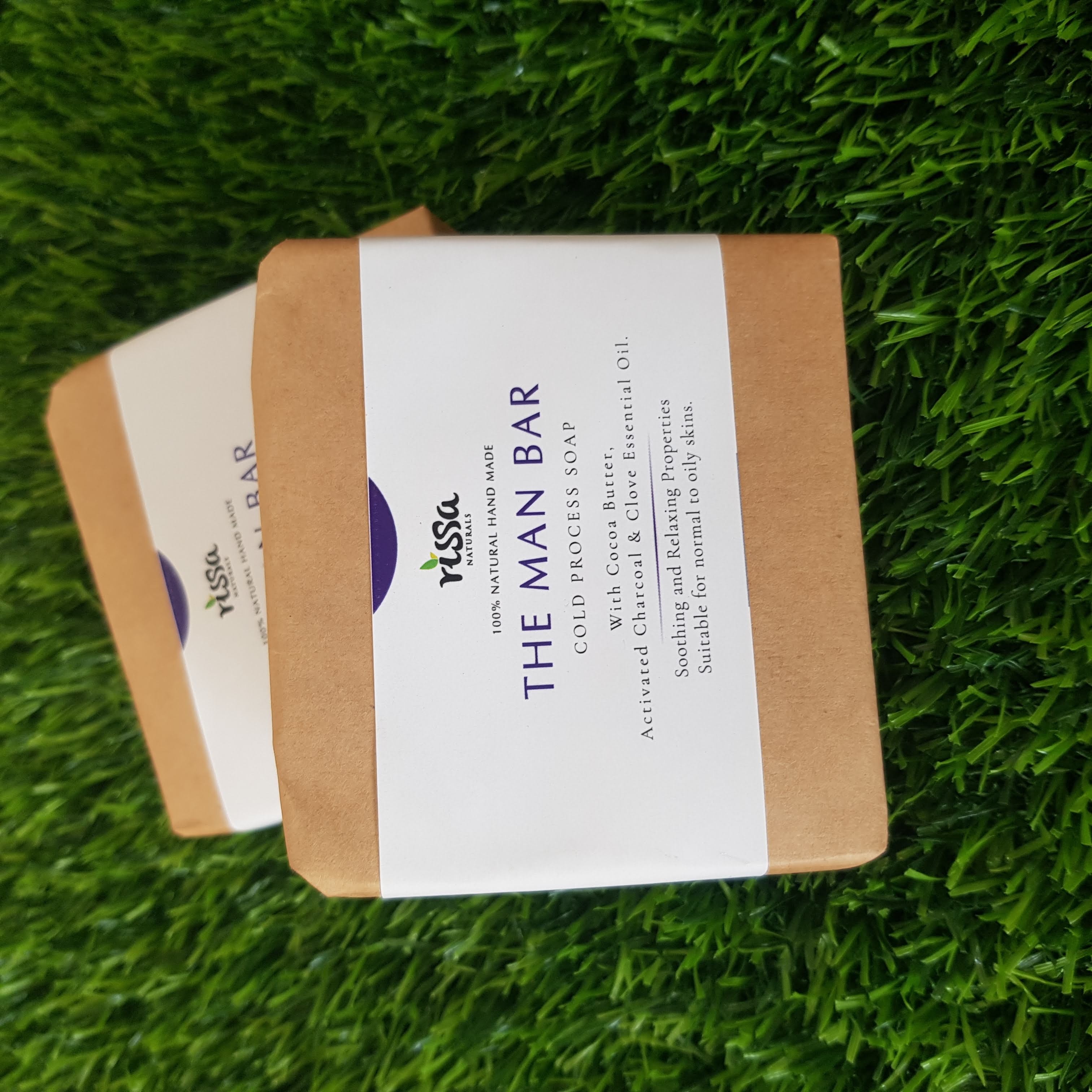 Rissa Naturals the Man Bar cold process Soap 