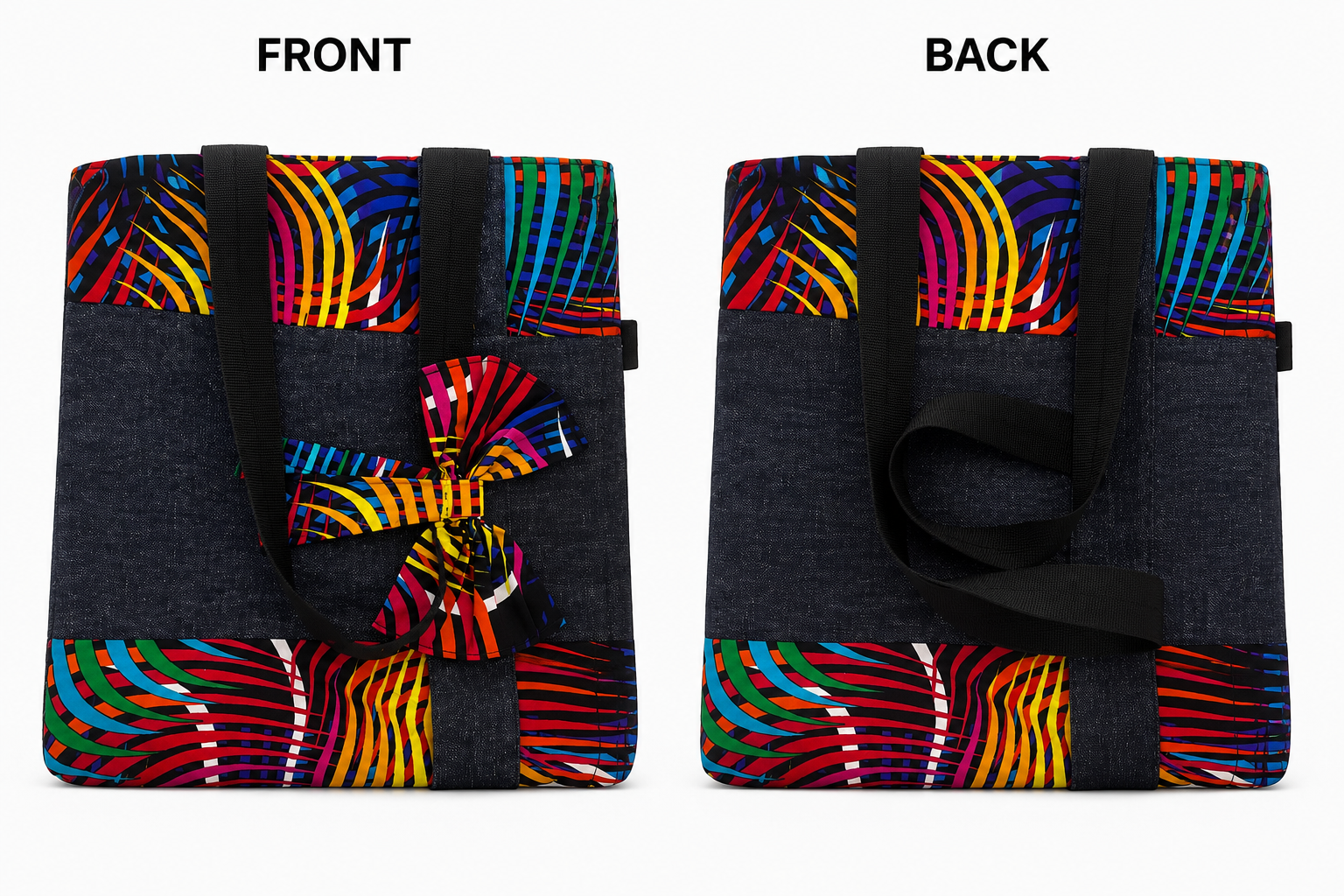 Ankara tote bag 