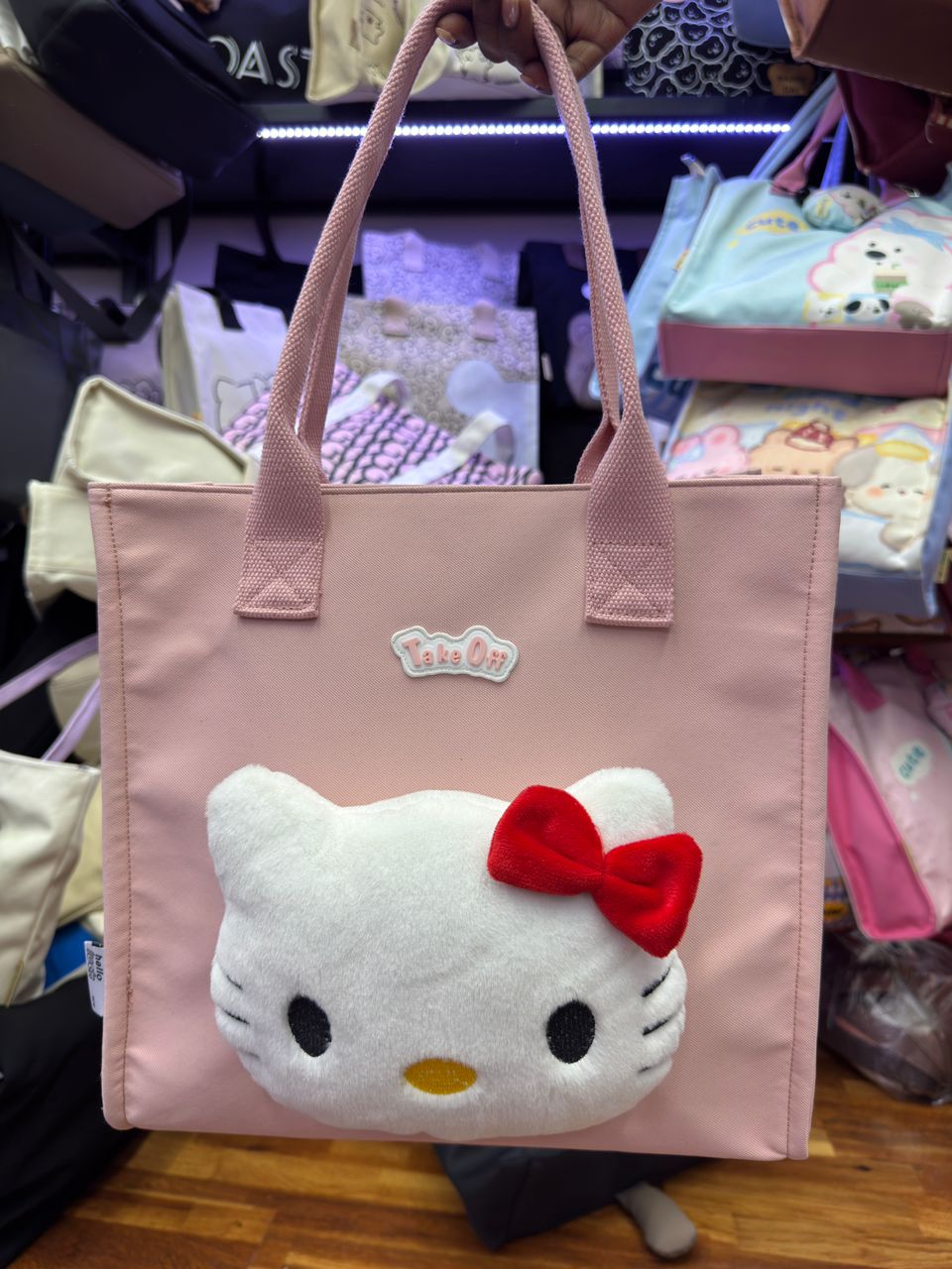 Kitty tote bag 